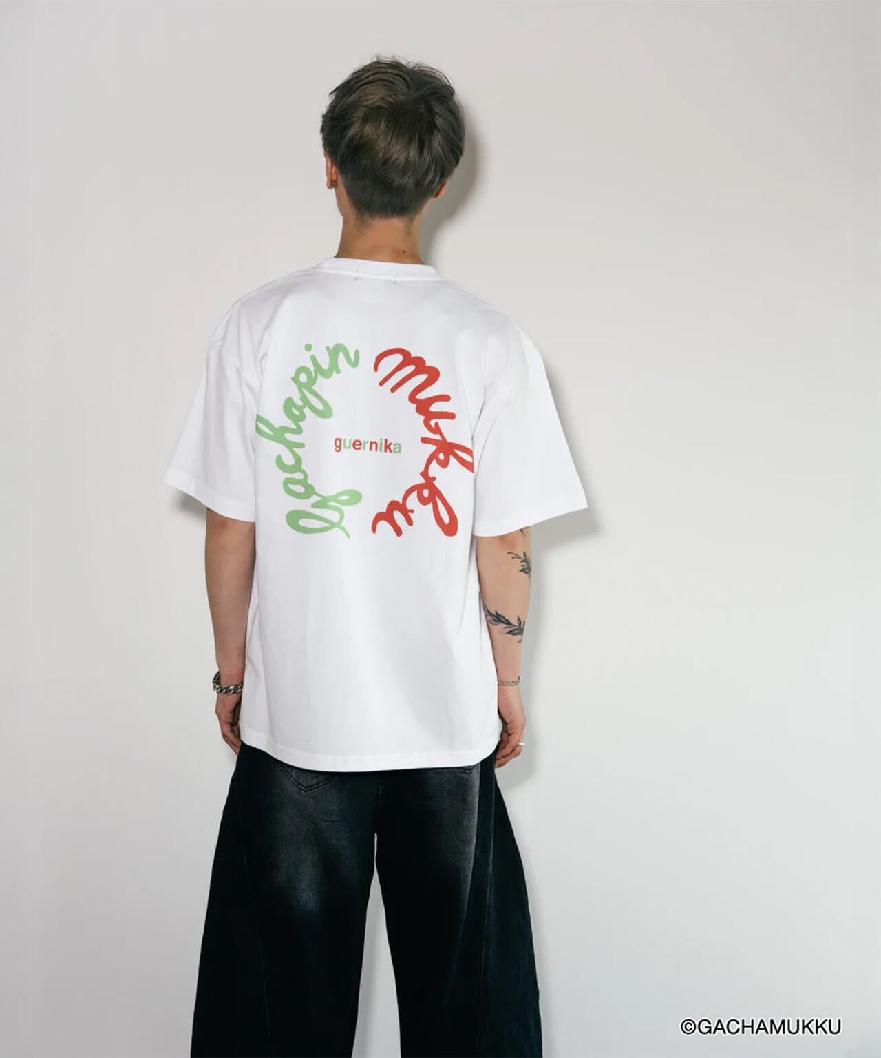 guernika/ゲルニカ/MUKKU Thumb Doll Spray T-Shirt