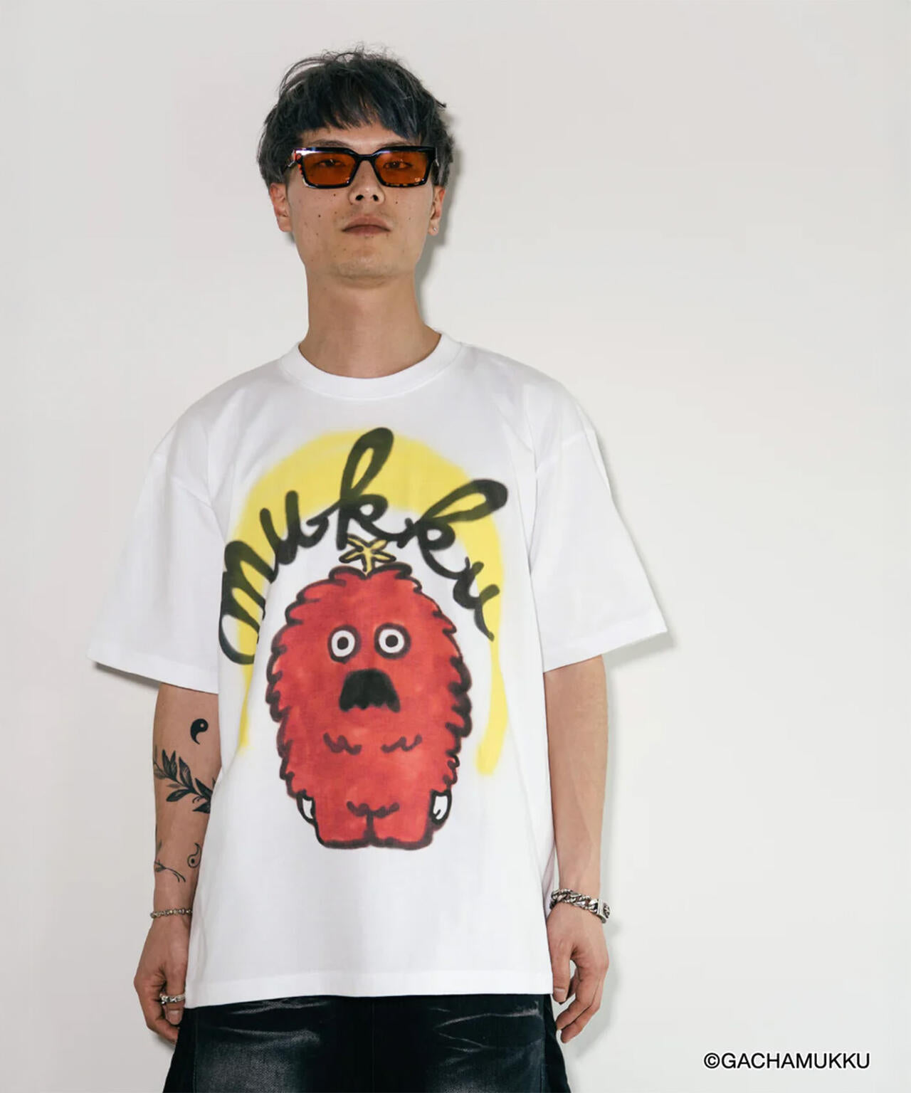 guernika/ゲルニカ/MUKKU Thumb Doll Spray T-Shirt
