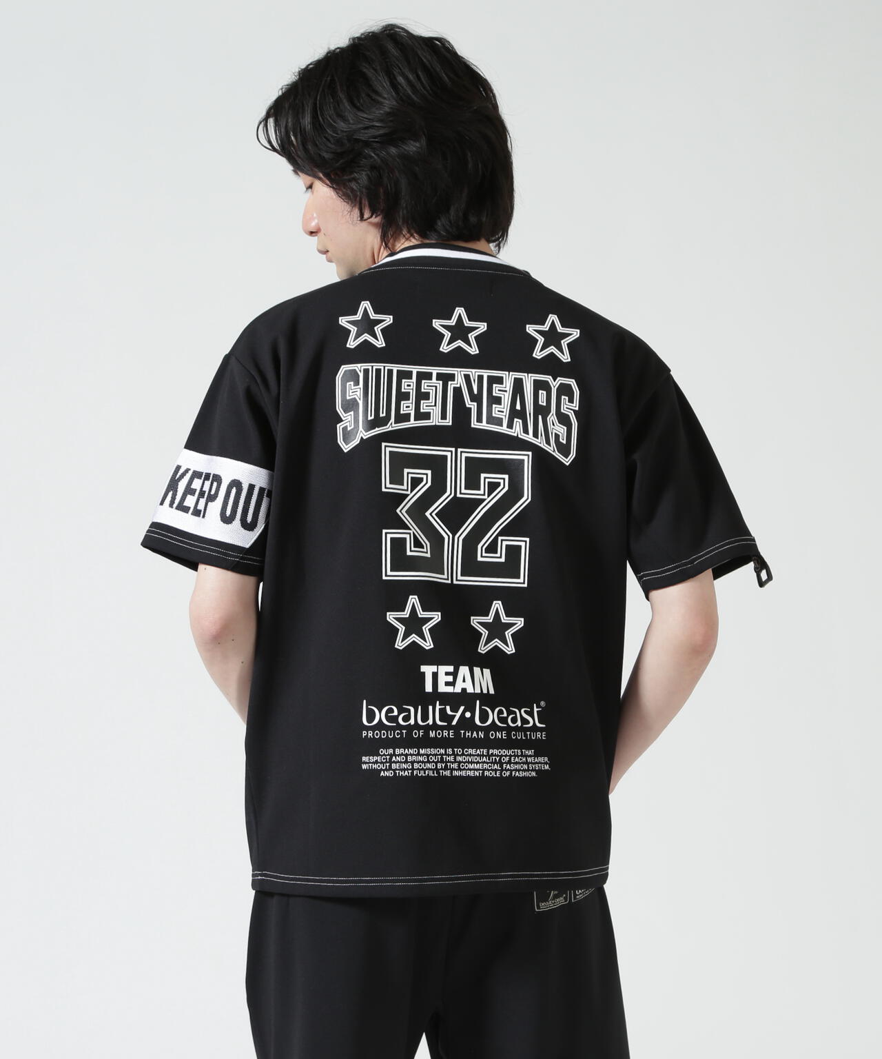 SY32 by SWEET YEARS/SY32×beauty:beast SWEAT TEE