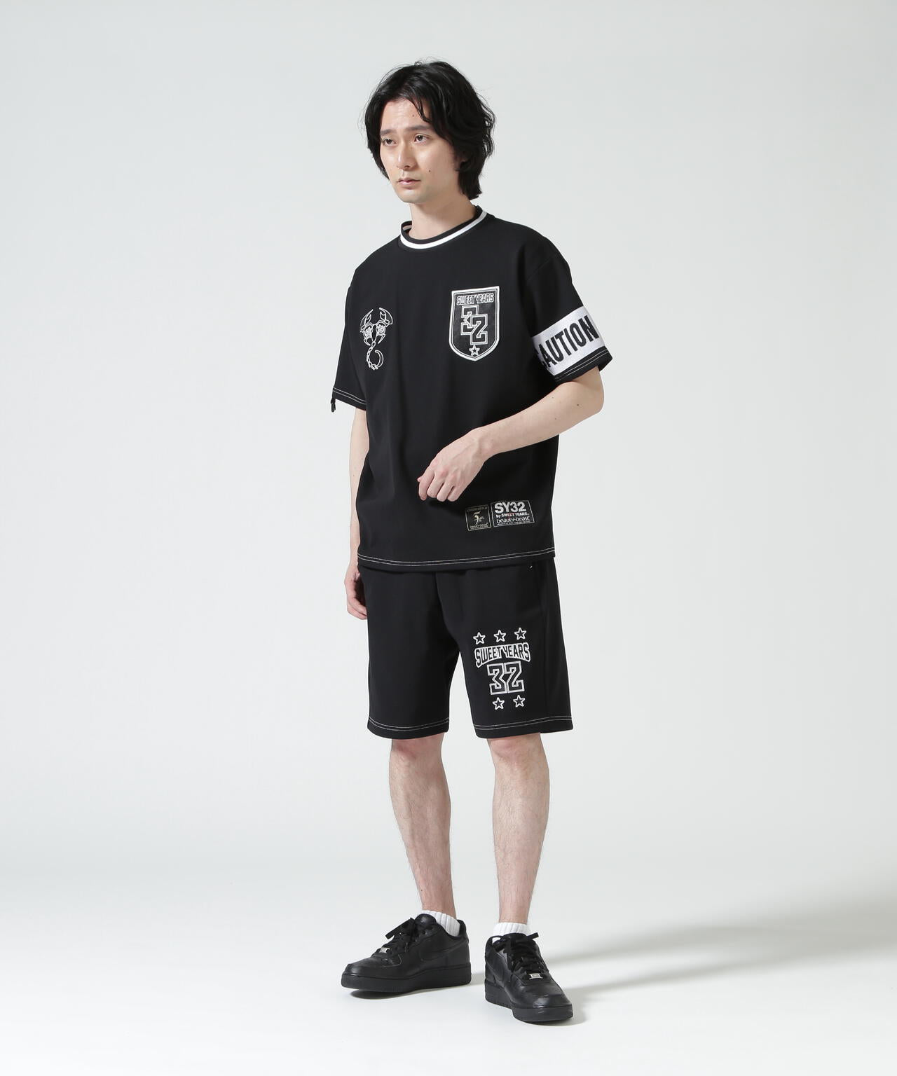 SY32 by SWEET YEARS/SY32×beauty:beast SWEAT TEE