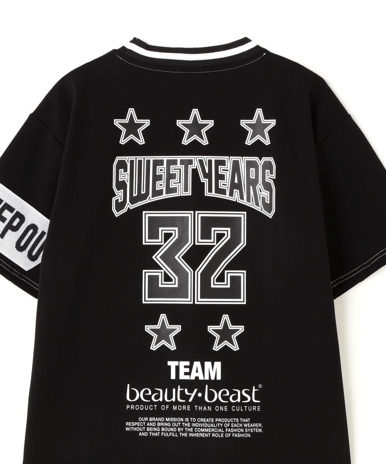 SY32 by SWEET YEARS/SY32×beauty:beast SWEAT TEE