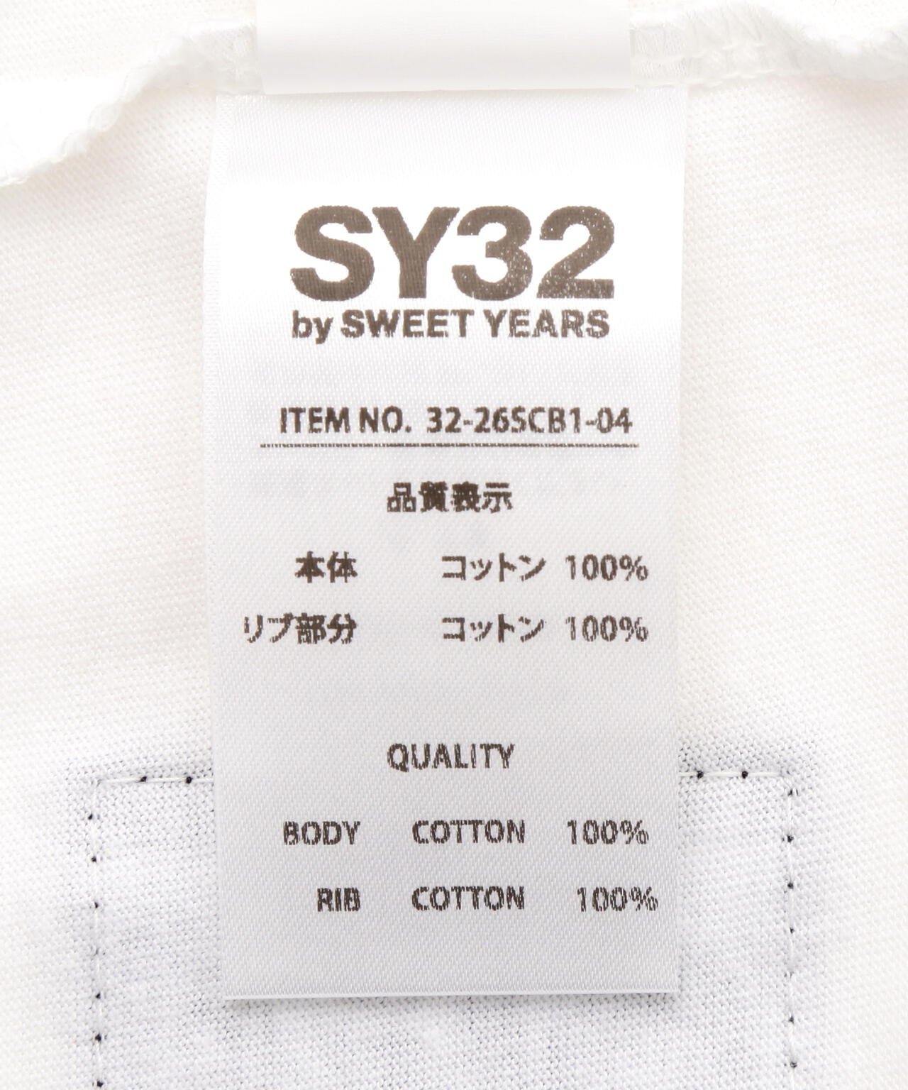 SY32 by SWEET YEARS/SY32×beauty:beast SOUVENIR TEE