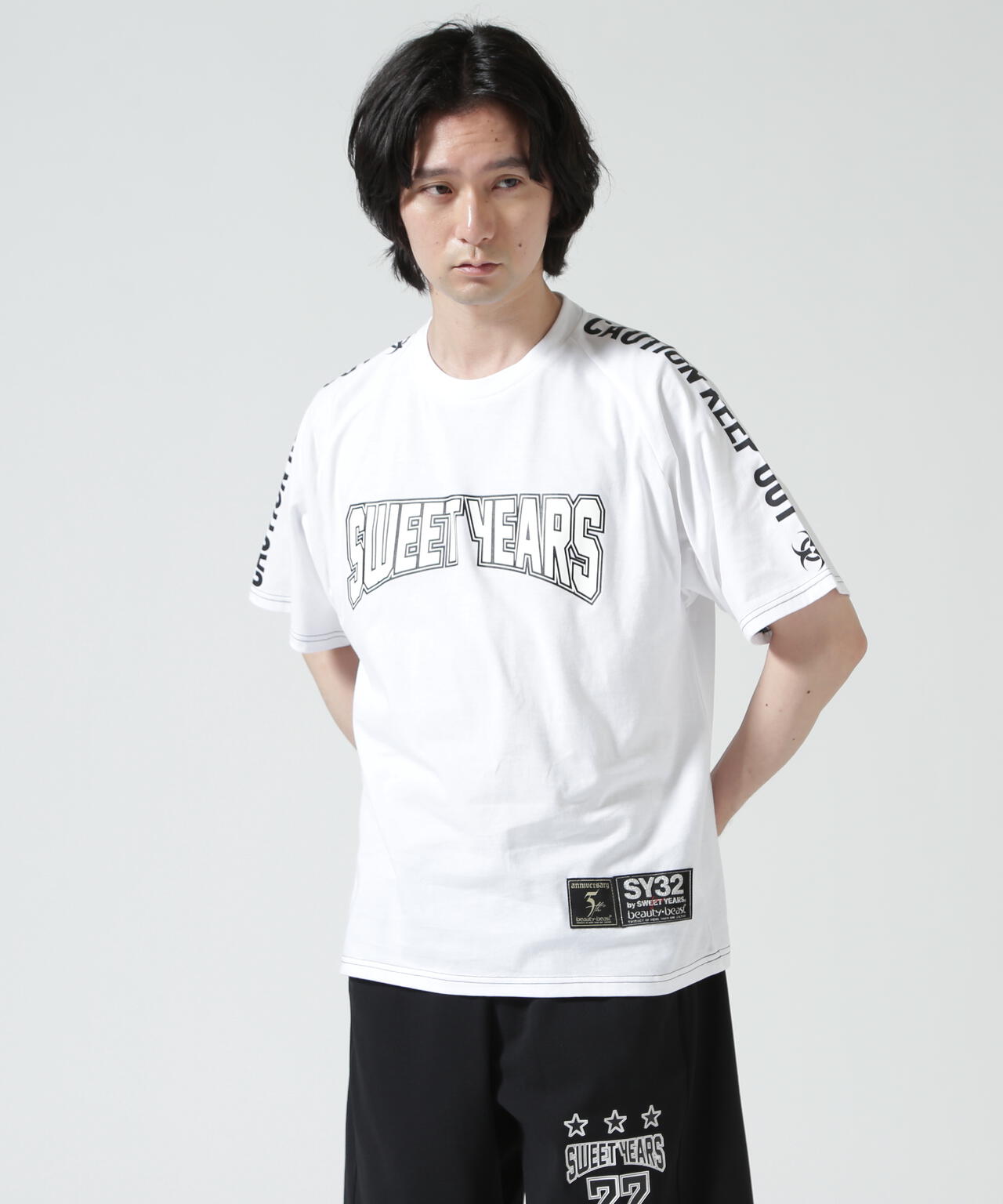 SY32 by SWEET YEARS/SY32×beauty:beast SOUVENIR TEE