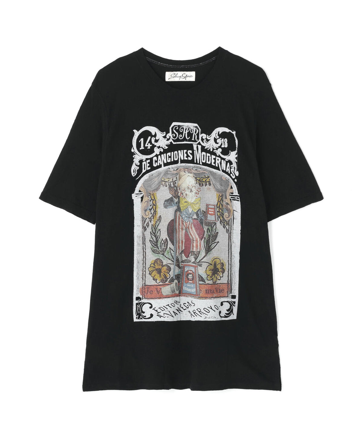 SHARE SPIRIT/シェアースピリット/Skull Tee