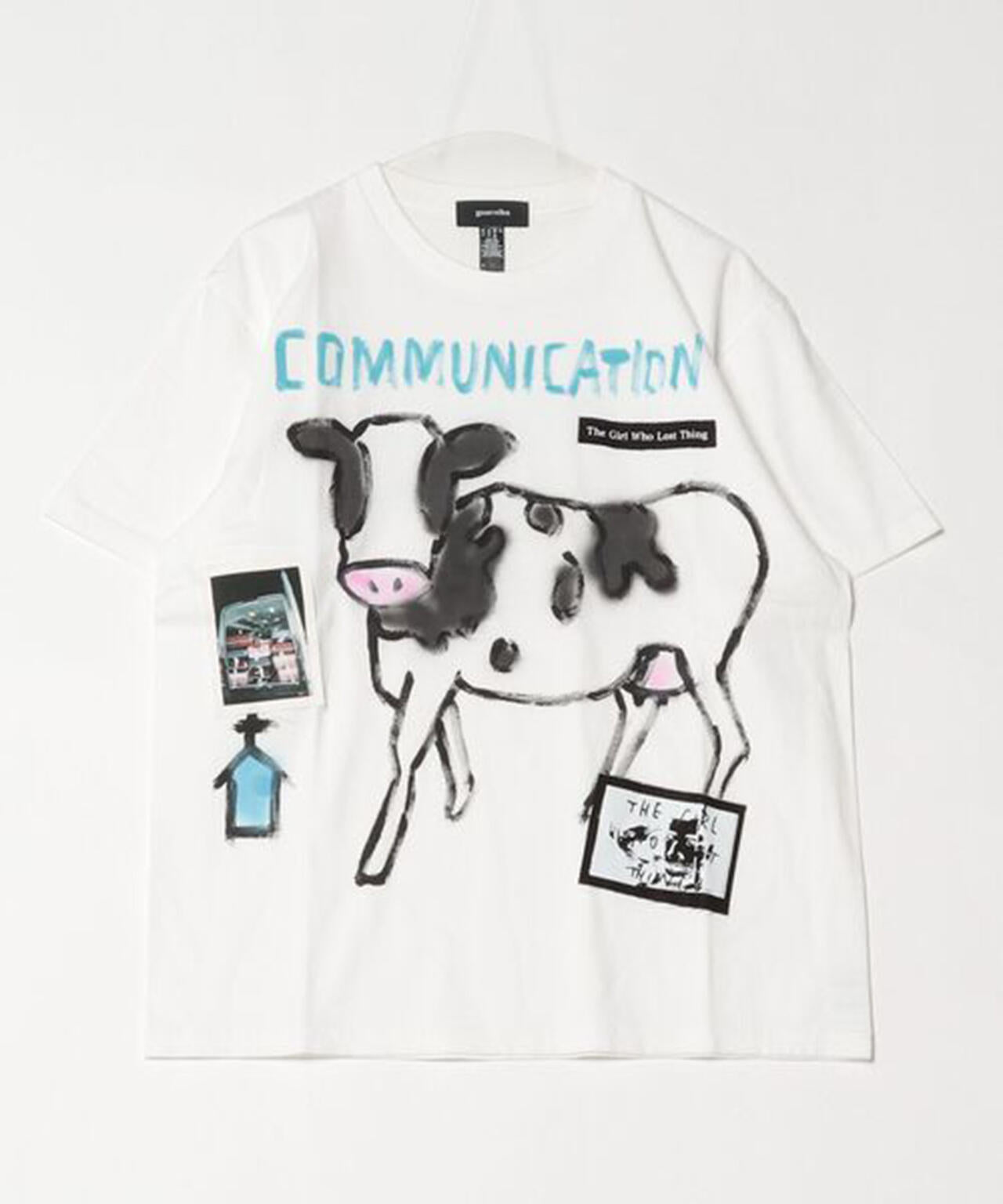 guernika/ゲルニカ/PAINTED TEE/COW