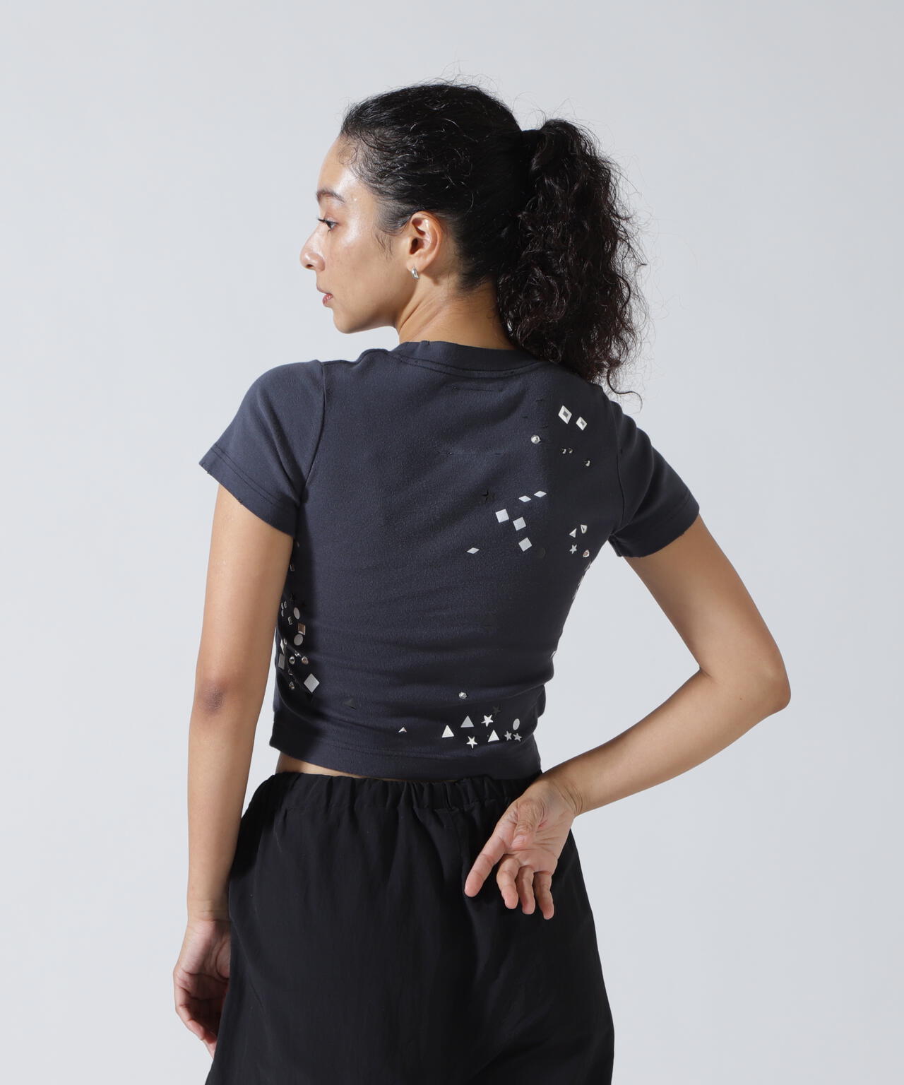 Maison MIHARAYASUHIRO/メゾン ミハラヤスヒロ/EMBELLISHED STICKER TEE