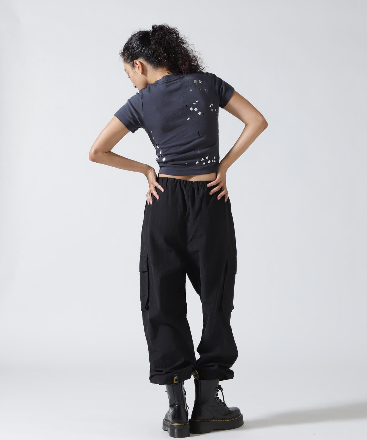 Maison MIHARAYASUHIRO/メゾン ミハラヤスヒロ/EMBELLISHED STICKER TEE