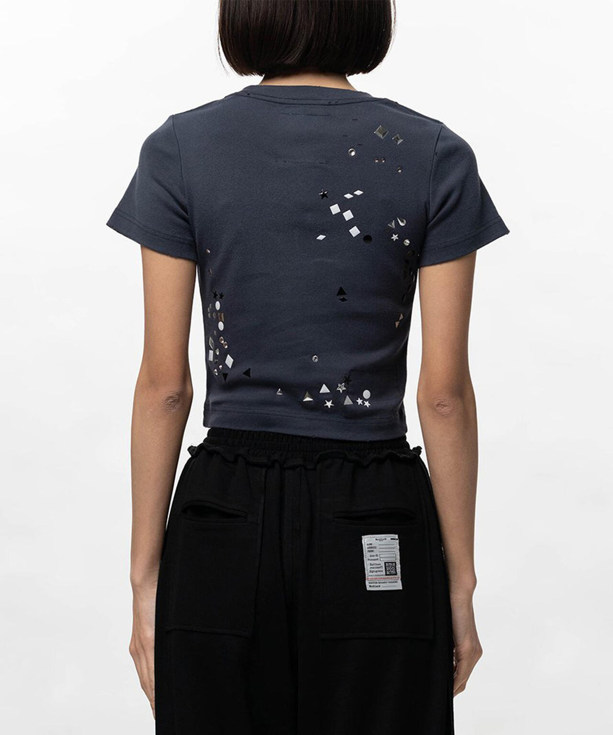 Maison MIHARAYASUHIRO/メゾン ミハラヤスヒロ/EMBELLISHED STICKER TEE