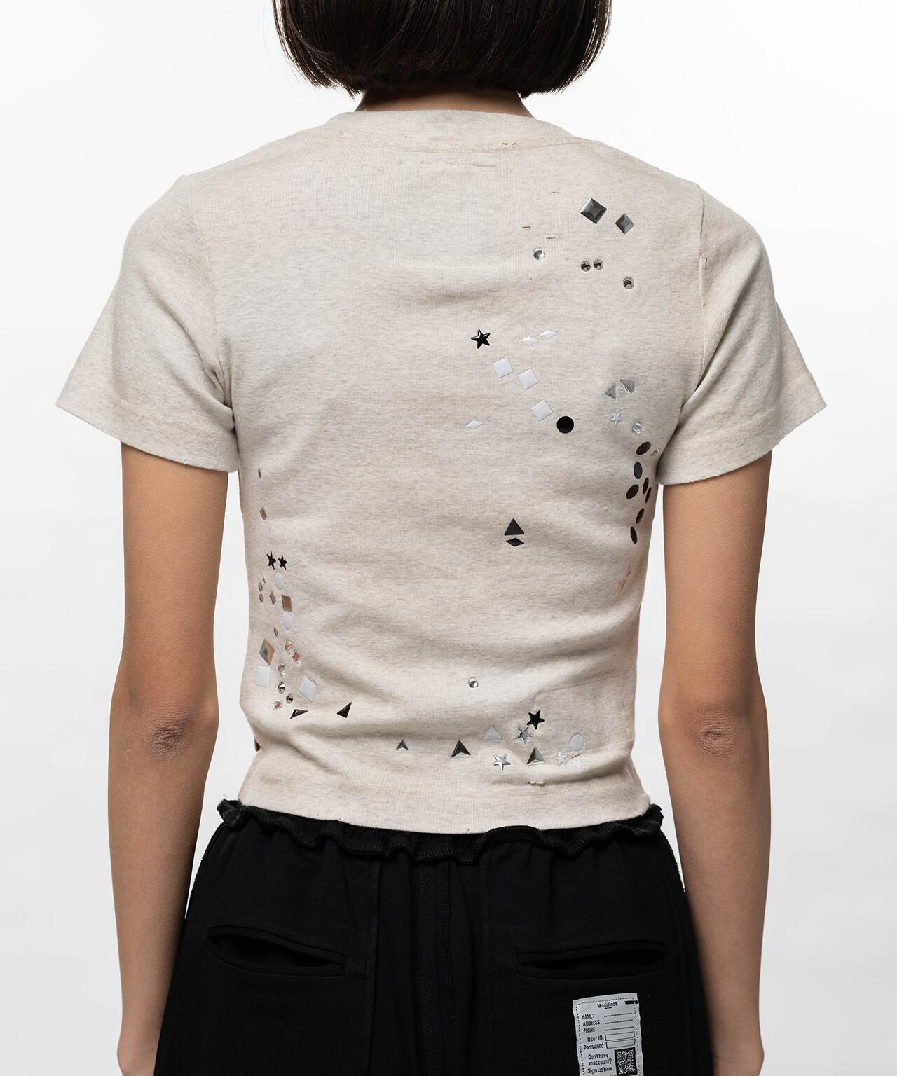 Maison MIHARAYASUHIRO/メゾン ミハラヤスヒロ/EMBELLISHED STICKER TEE