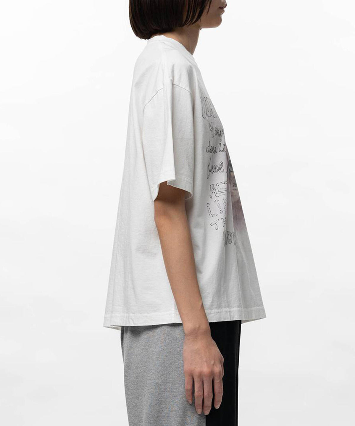 Maison MIHARAYASUHIRO/メゾン ミハラヤスヒロ/CAT PRINTED TEE