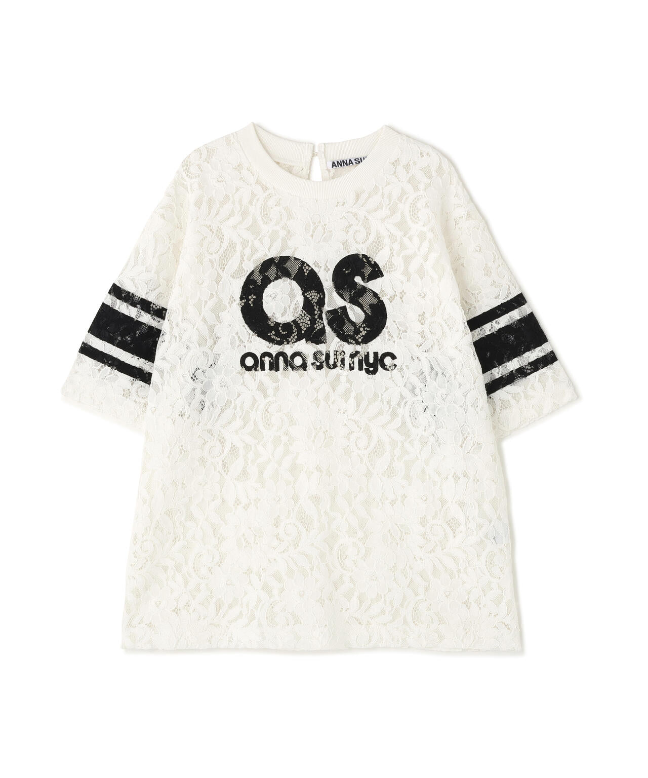 anna sui nyc/アナ スイ エヌワイシー/レースロゴTシャツ