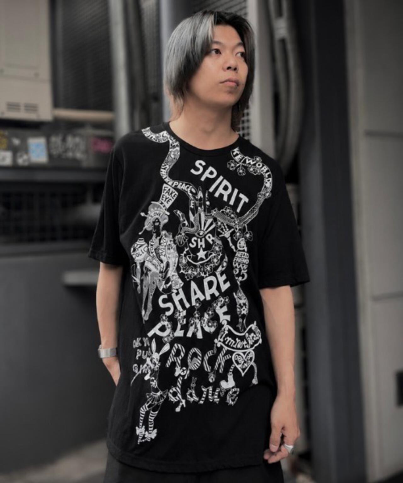 SHARE SPIRIT/シェアースピリット/Handwreting Tee