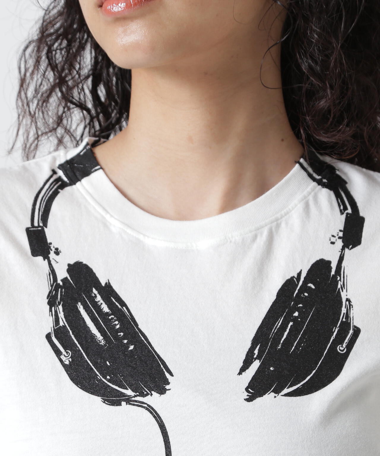 VAQUERA×MOUSSY/ヴァケラ×マウジー/VQ TROMPE L'OEIL BABY TEE