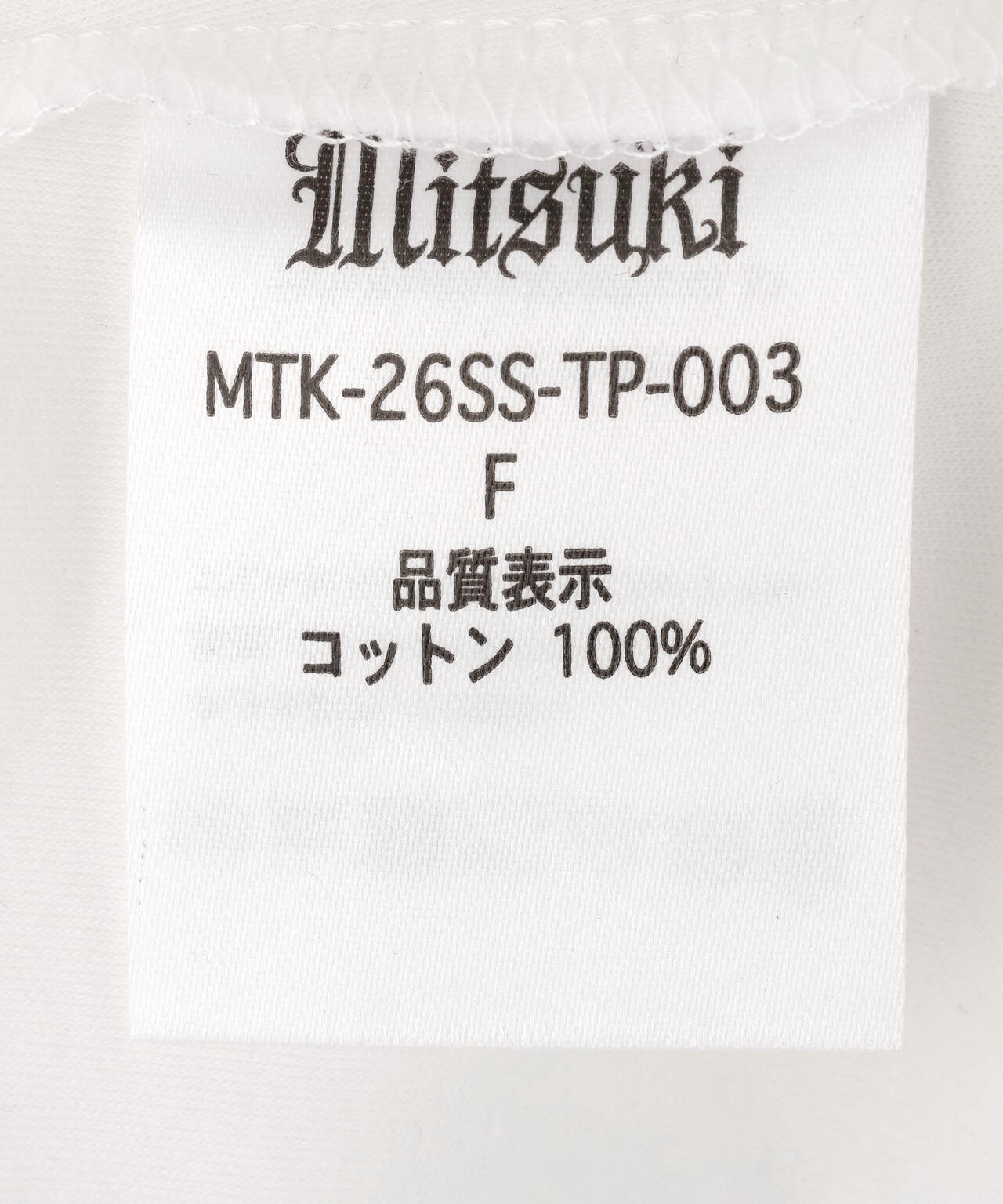 MITSUKI/ミツキ/Cherry Bra T Shirt