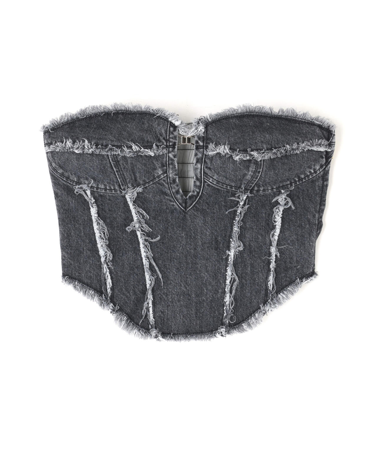 MITSUKI/ミツキ/DENIM BISTIER TOP