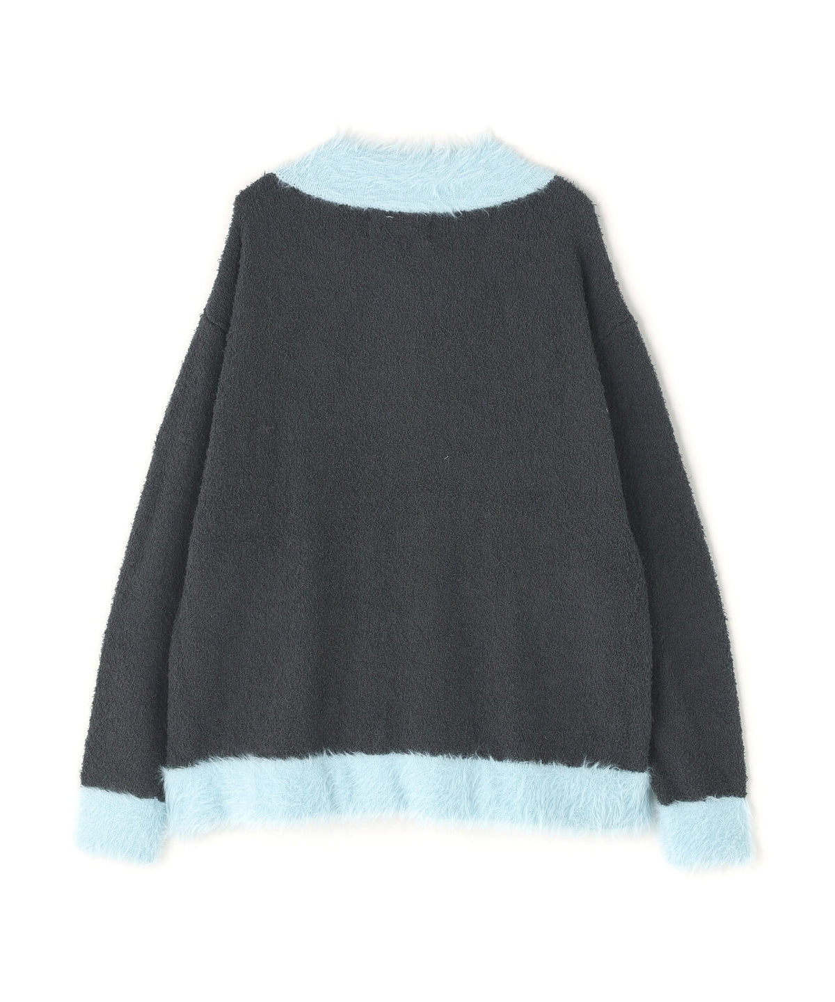 amok /アモク/COLLARLESS KNIT JACKET