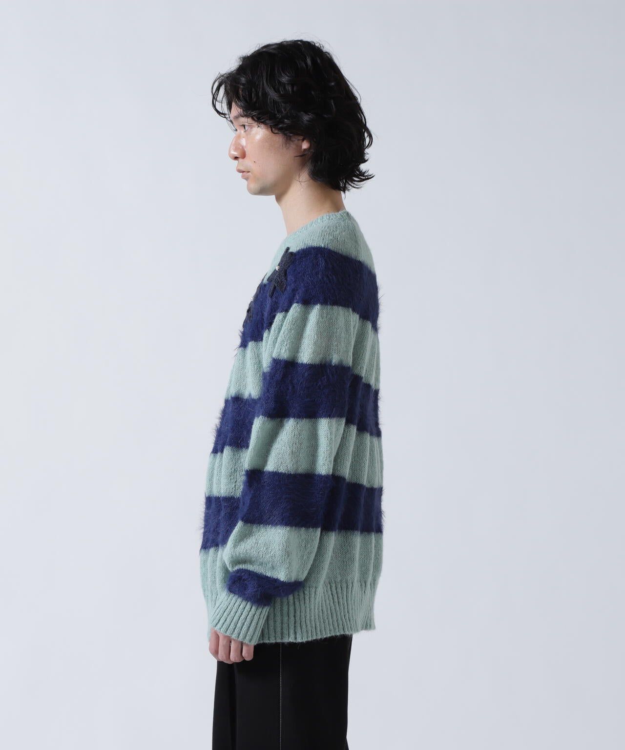 amok/アモク/STAR BORDER KNIT