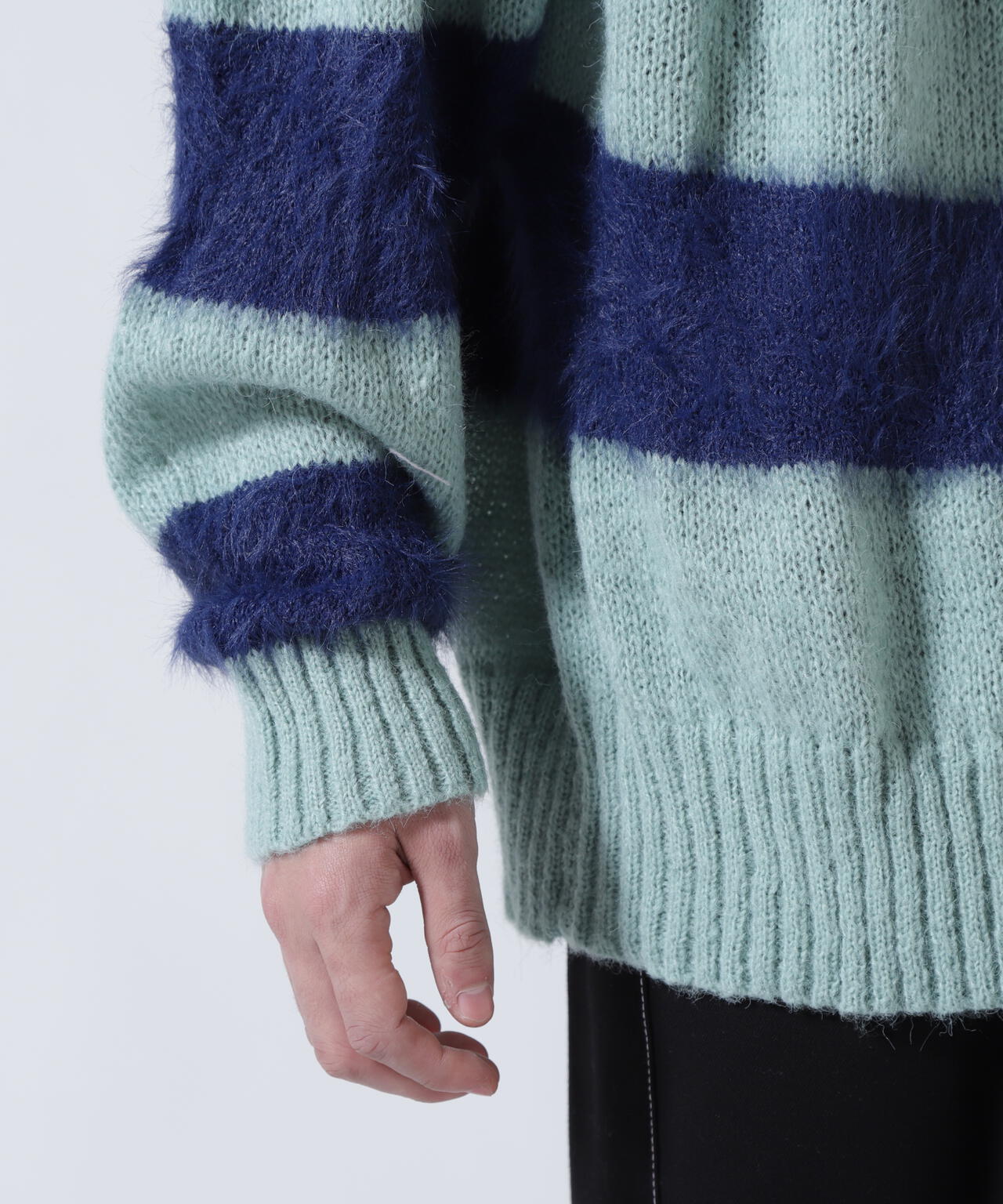 amok/アモク/STAR BORDER KNIT
