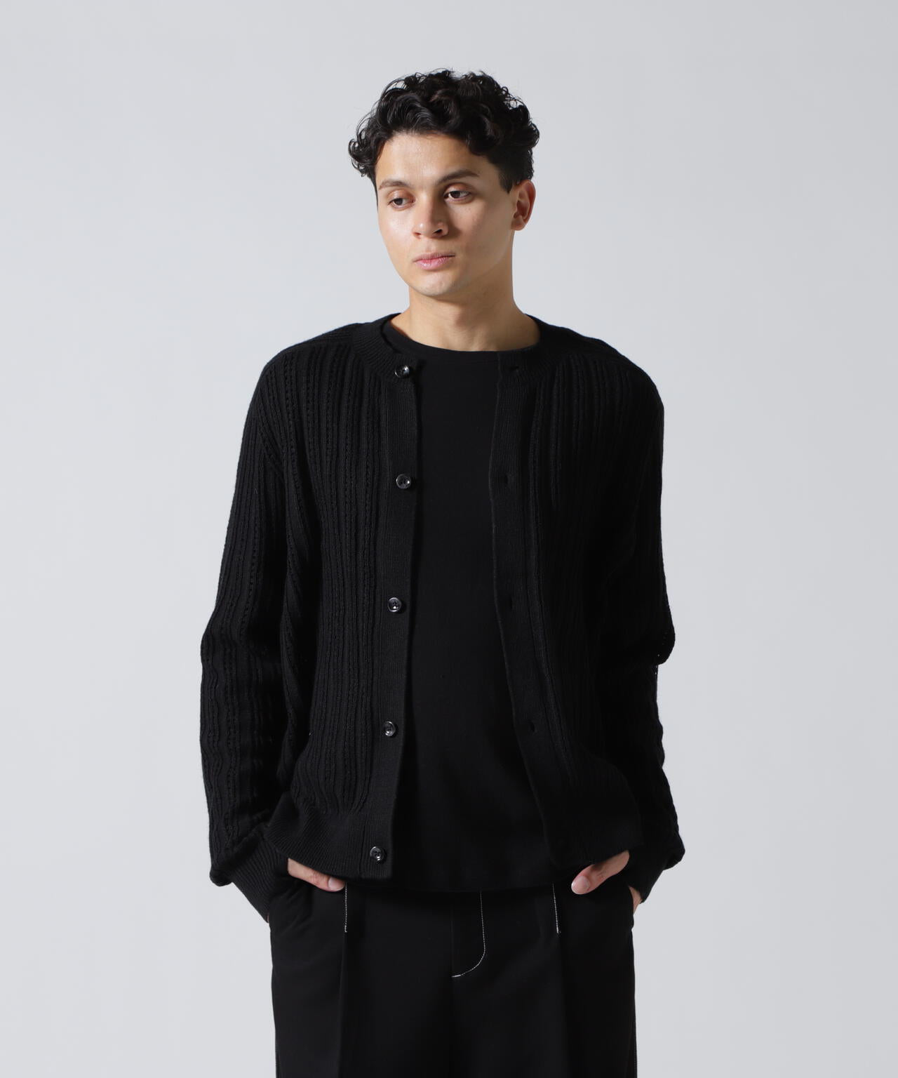 GEN_DAI/ゲンダイ/MESH CARDIGAN