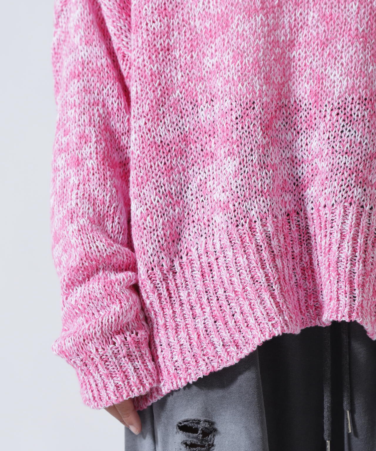 MITSUKI/ミツキ/サマーニットゆるトップス