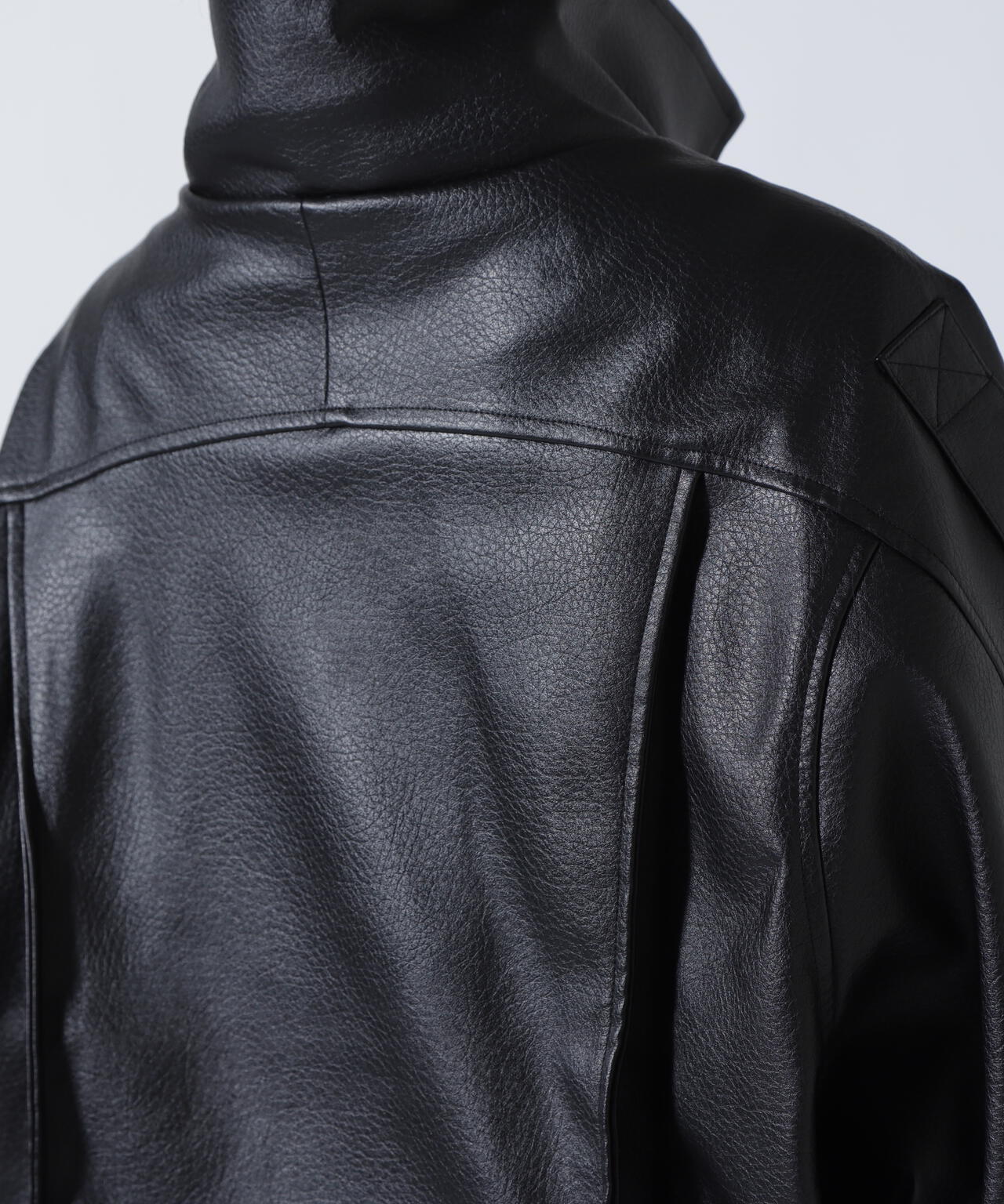 MITSUKI/ミツキ/フェイクレザーオーバージャケット