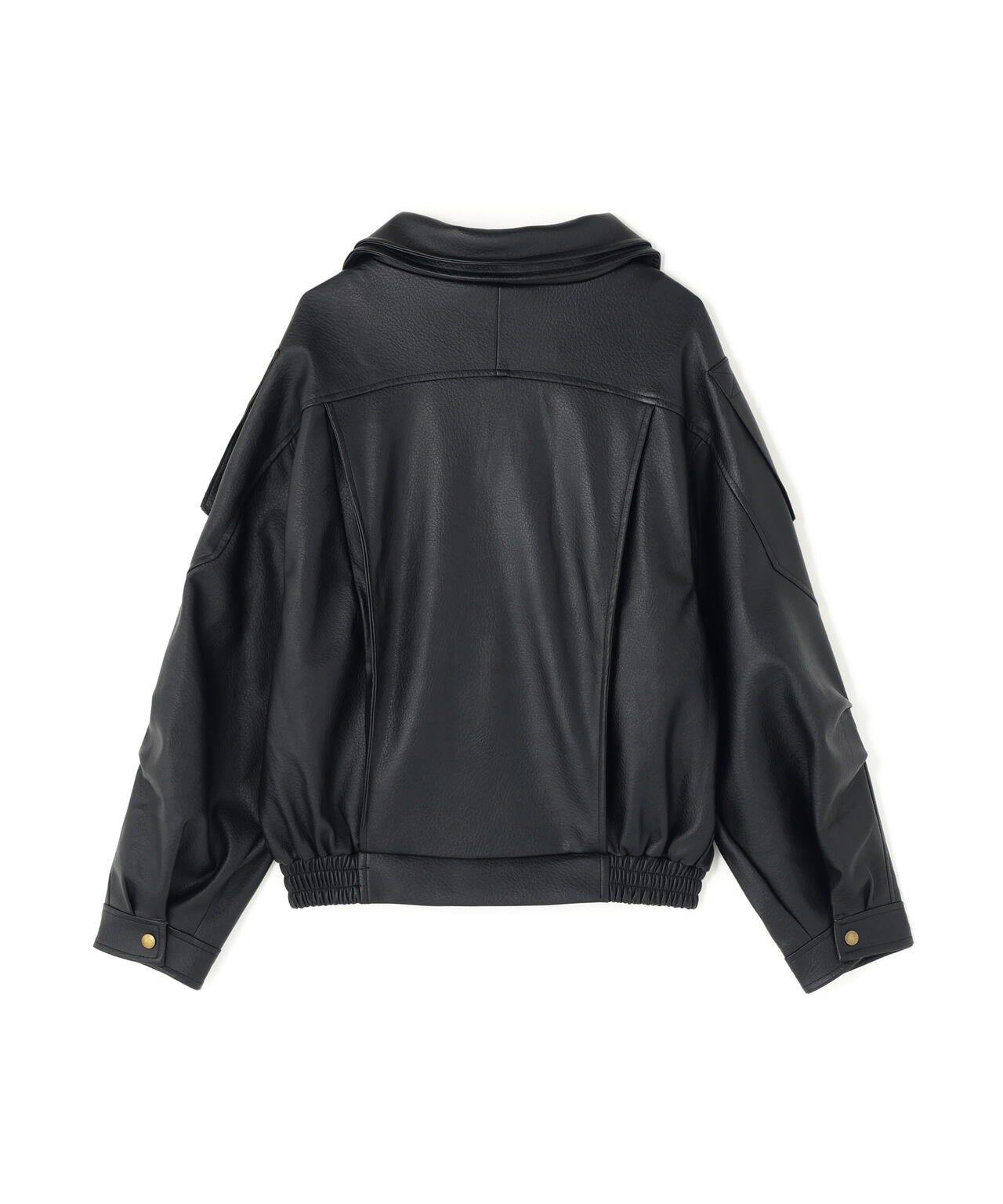 MITSUKI/ミツキ/フェイクレザーオーバージャケット