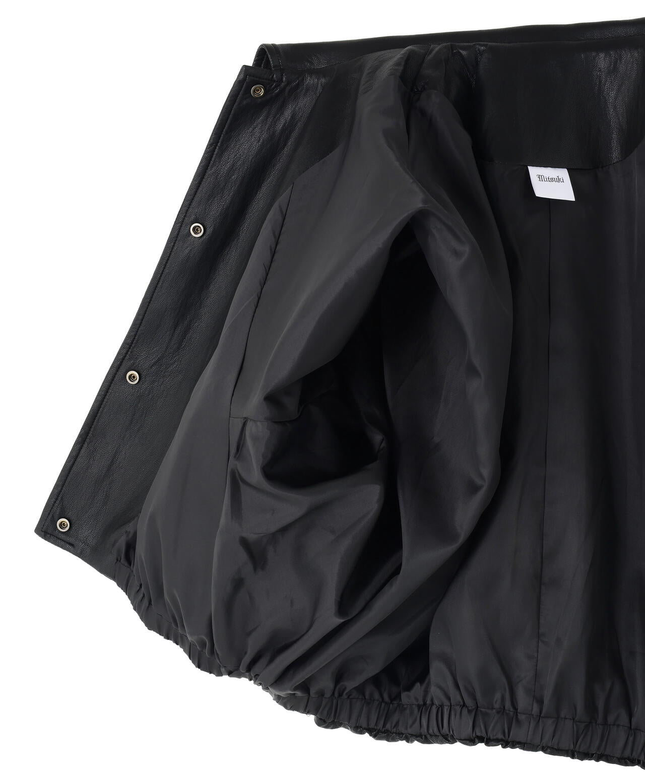 MITSUKI/ミツキ/シングルショートフェイクレザージャケット