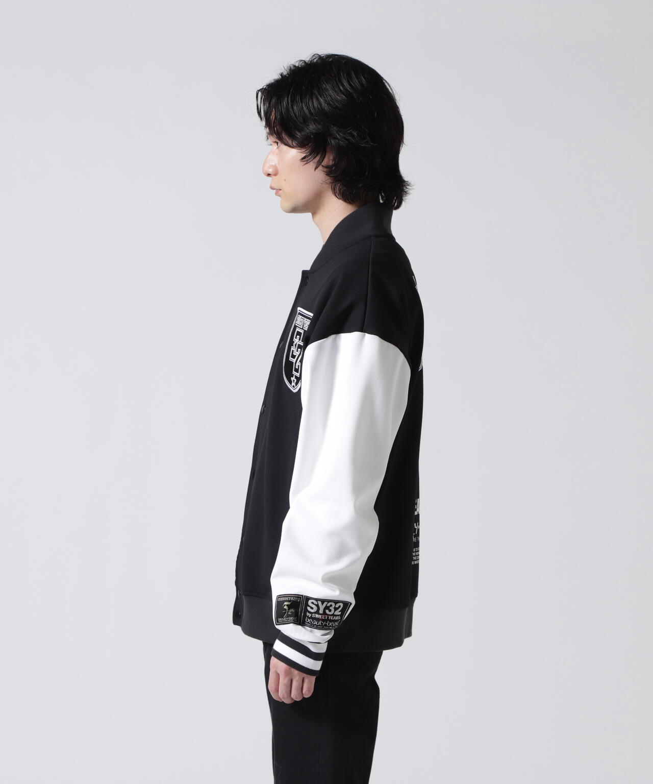 SY32 by SWEET YEARS×beauty:beast/COLLABORATION MA-1 JACKET