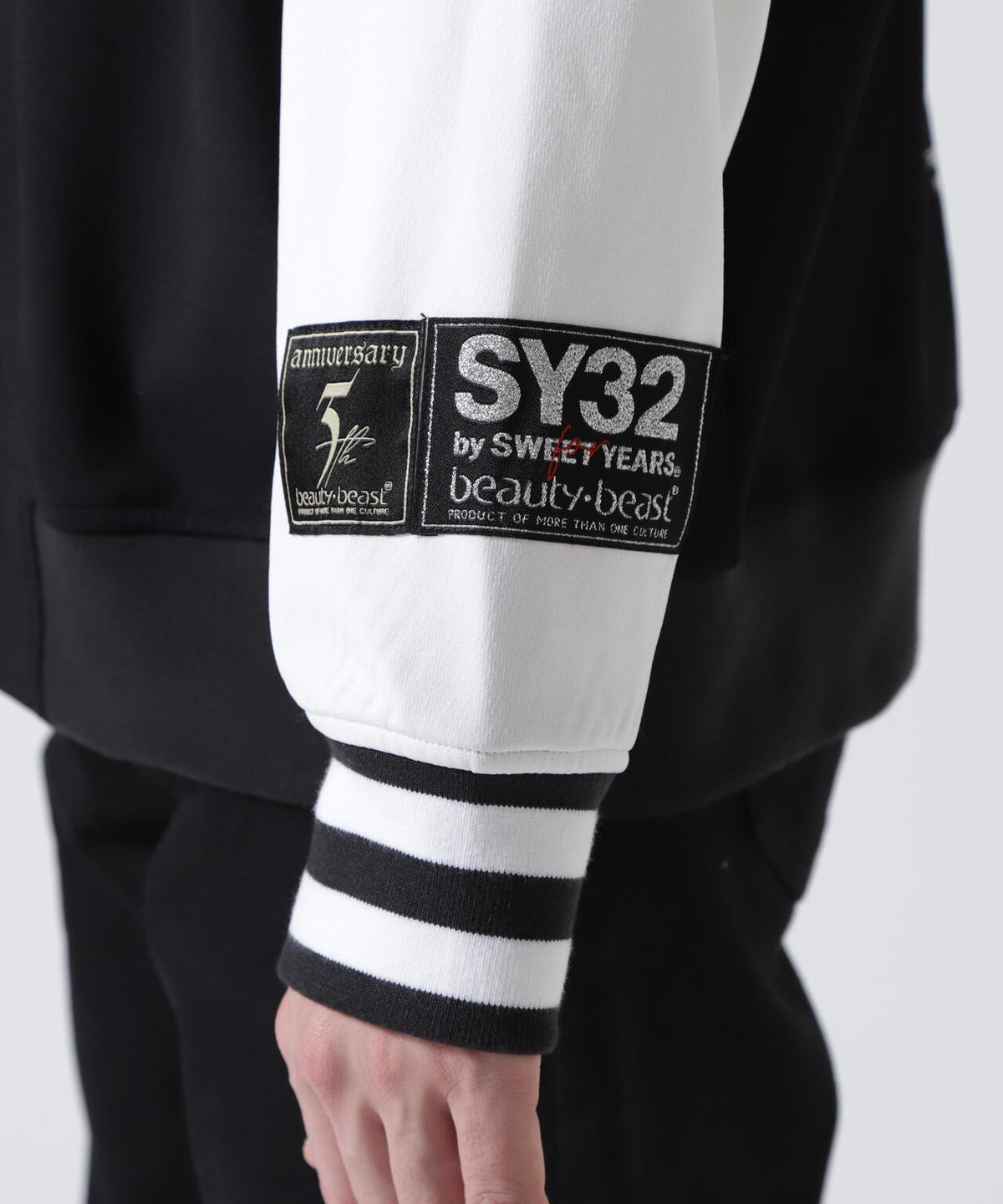 SY32 by SWEET YEARS×beauty:beast/COLLABORATION MA-1 JACKET