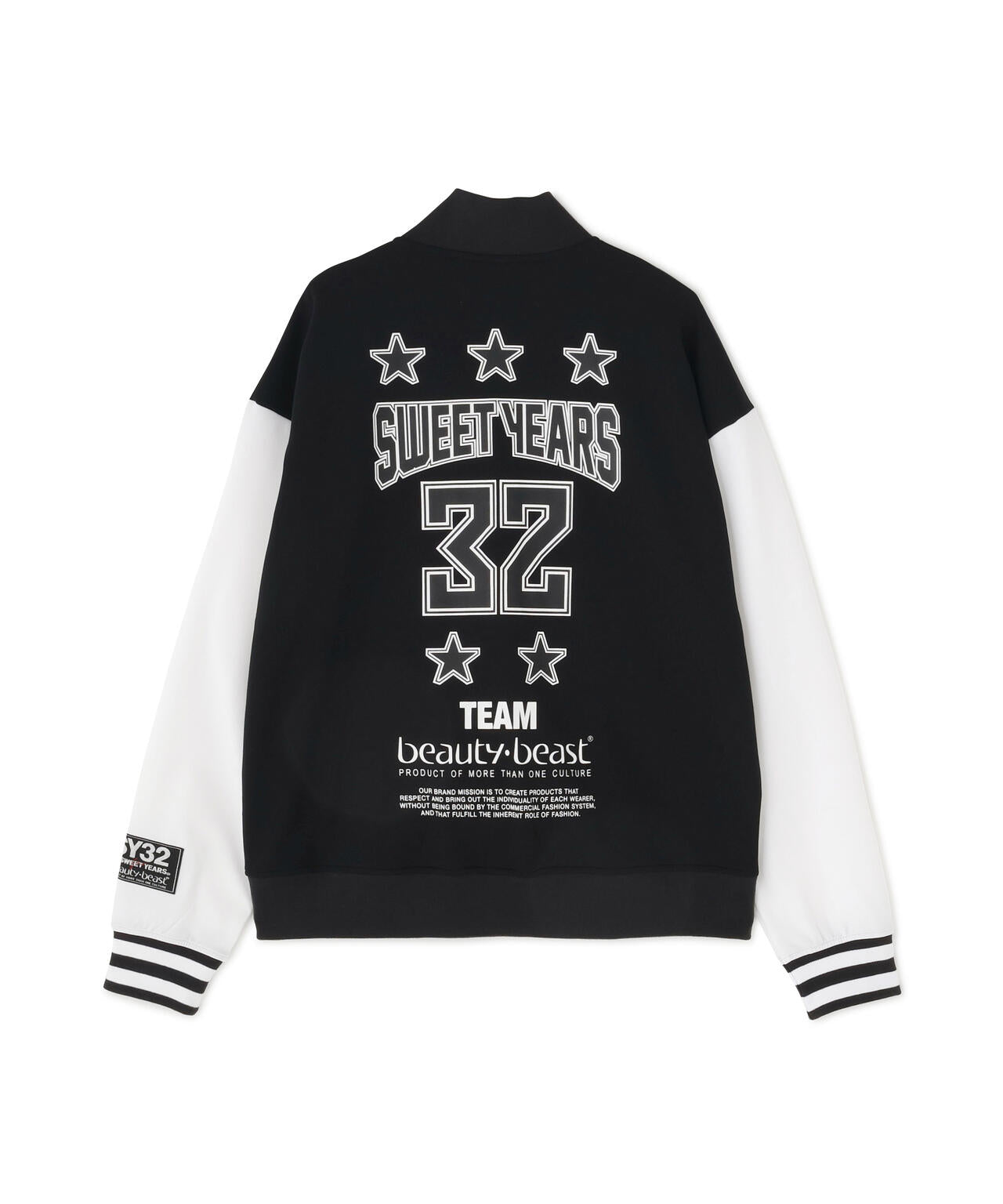 SY32 by SWEET YEARS×beauty:beast/COLLABORATION MA-1 JACKET