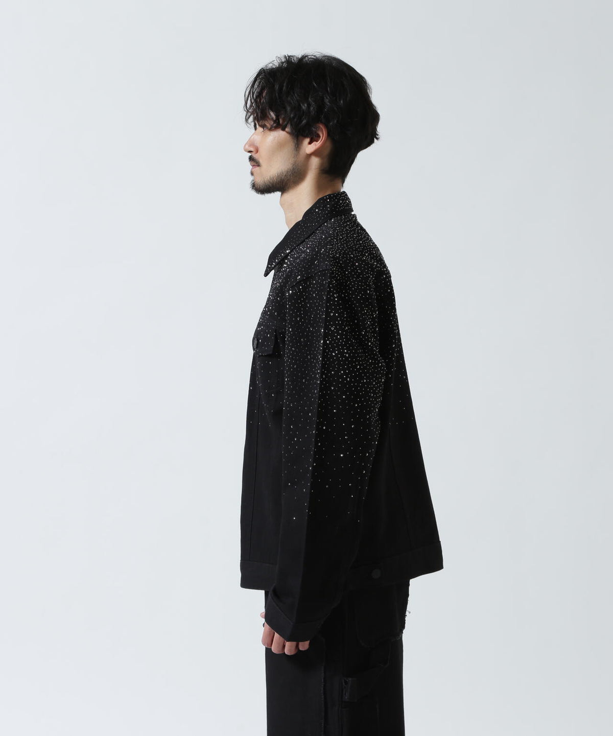 FR(13)NDS/フレンズ/Rhine Stone Denim Jaket