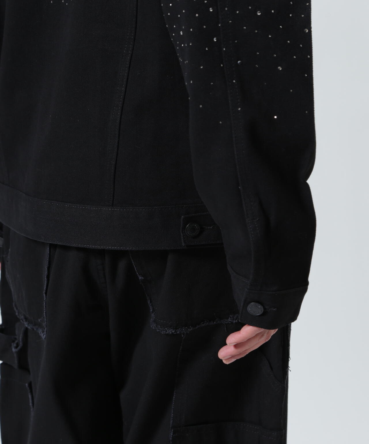 FR(13)NDS/フレンズ/Rhine Stone Denim Jaket