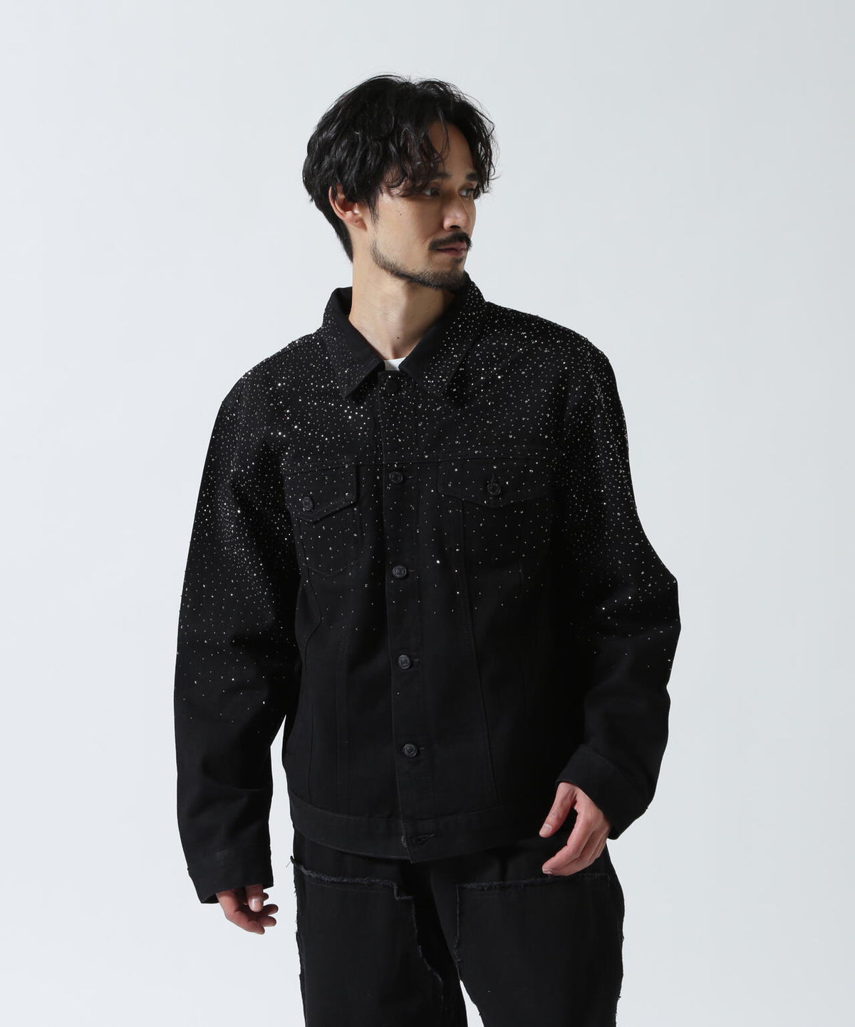 FR(13)NDS/フレンズ/Rhine Stone Denim Jaket