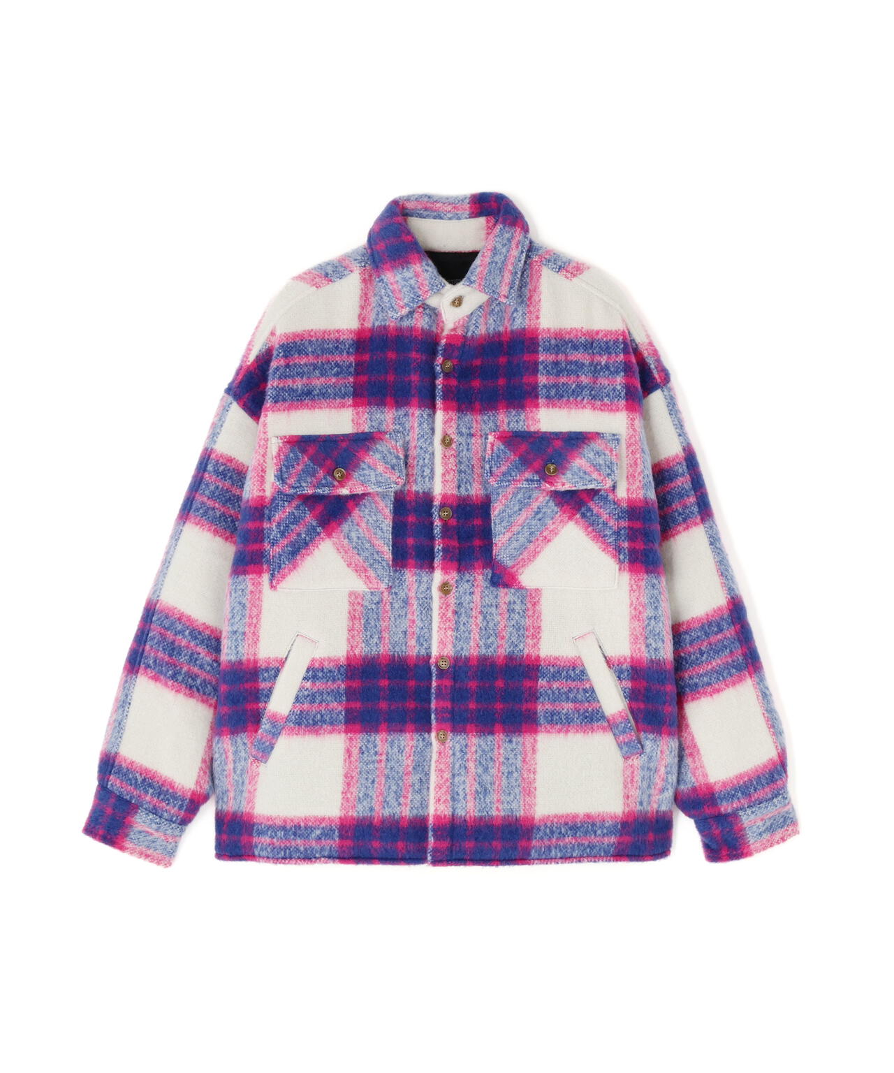 FR(13)NDS/フレンズ/Shaggy Check BLOUSON