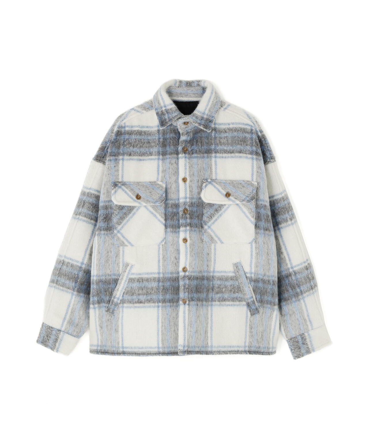 FR(13)NDS/フレンズ/Shaggy Check BLOUSON