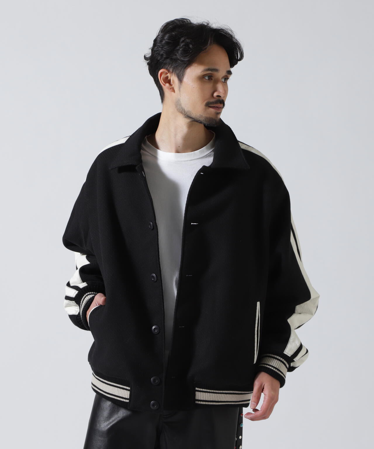 GEN_DAI/ゲンダイ/BOMBER LINE JACKET