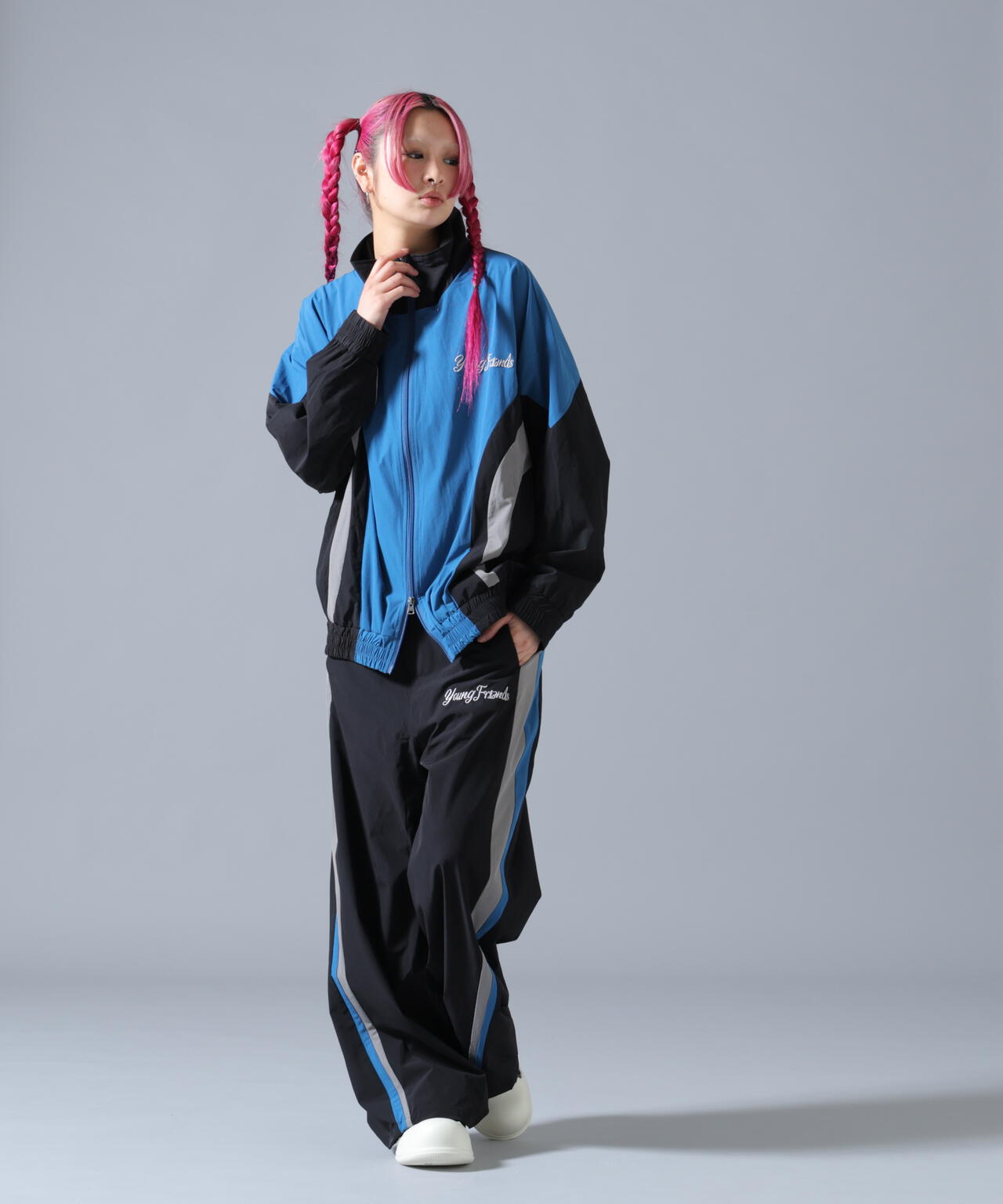 FR(13)NDS/フレンズ/Nylon Track Jacket