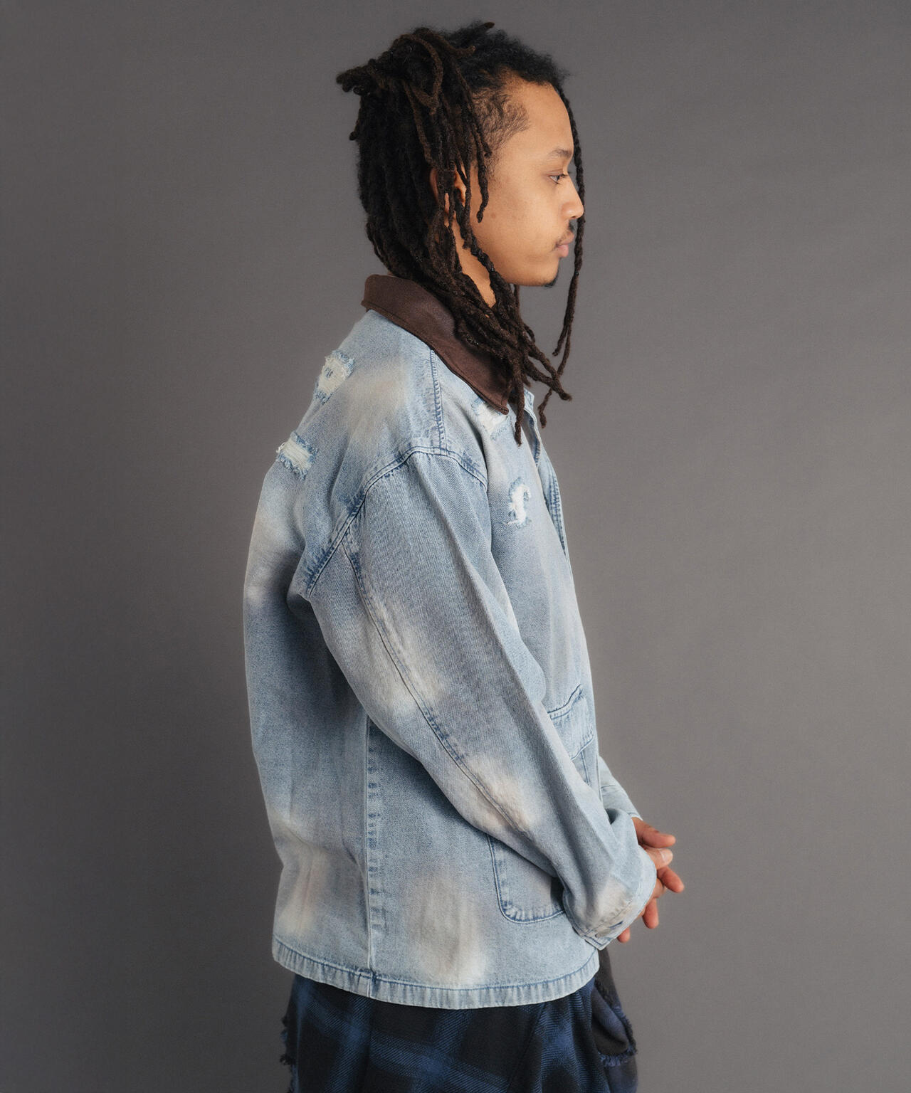 FR(13)NDS/フレンズ/ICE BLUE DENIM COVERALLS
