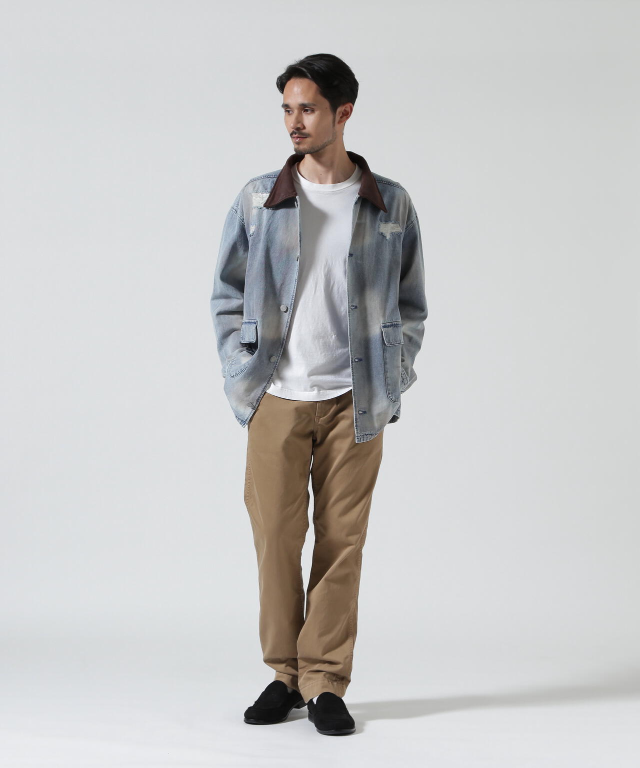 FR(13)NDS/フレンズ/ICE BLUE DENIM COVERALLS