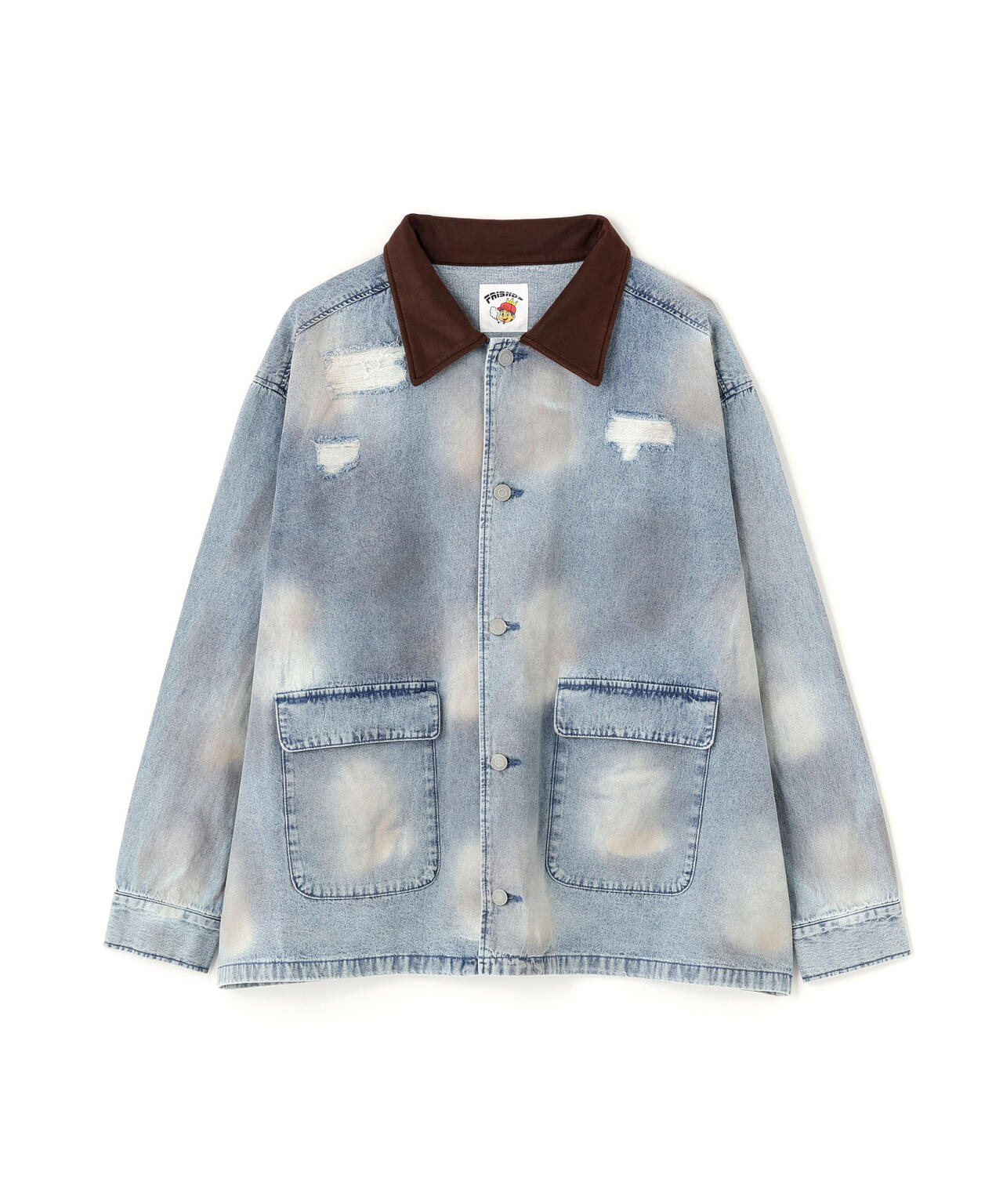 FR(13)NDS/フレンズ/ICE BLUE DENIM COVERALLS
