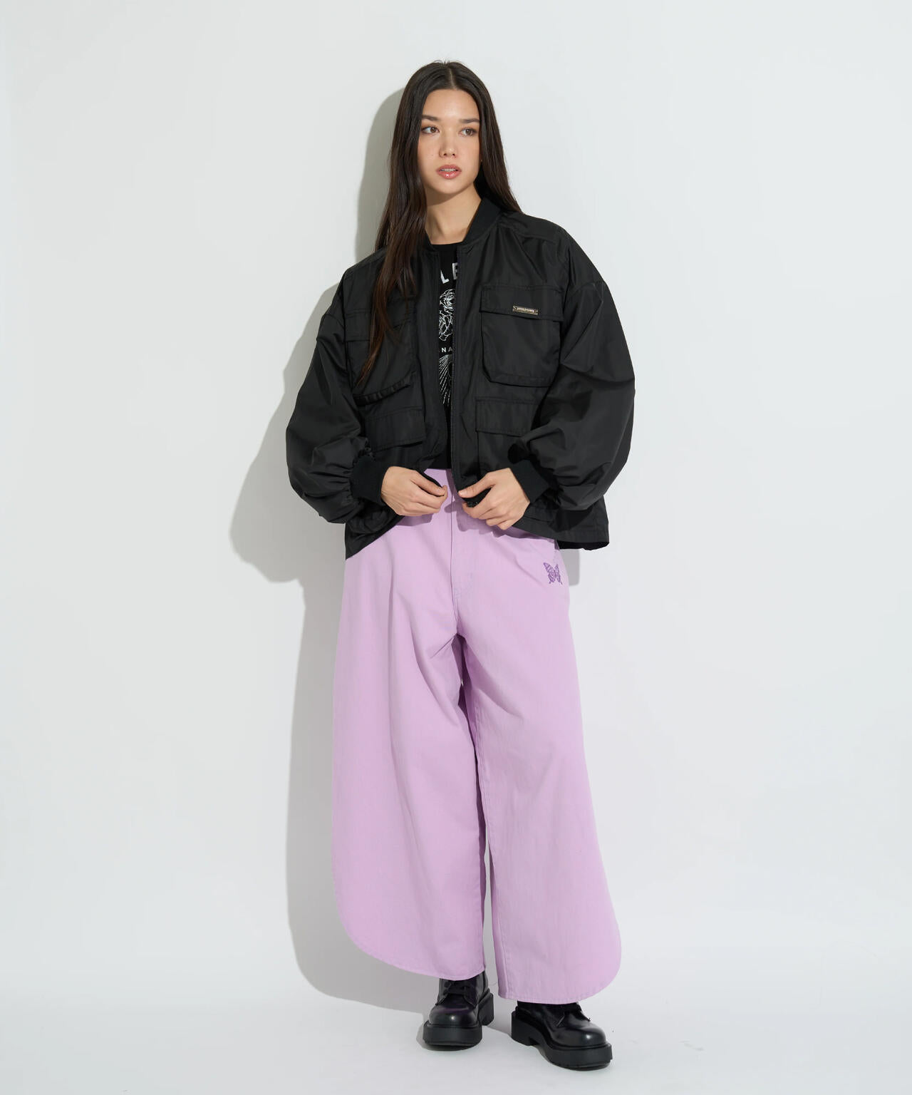 ANNA SUI NYC/アナ スイ エヌワイシー/3WAYロングベストブルゾン