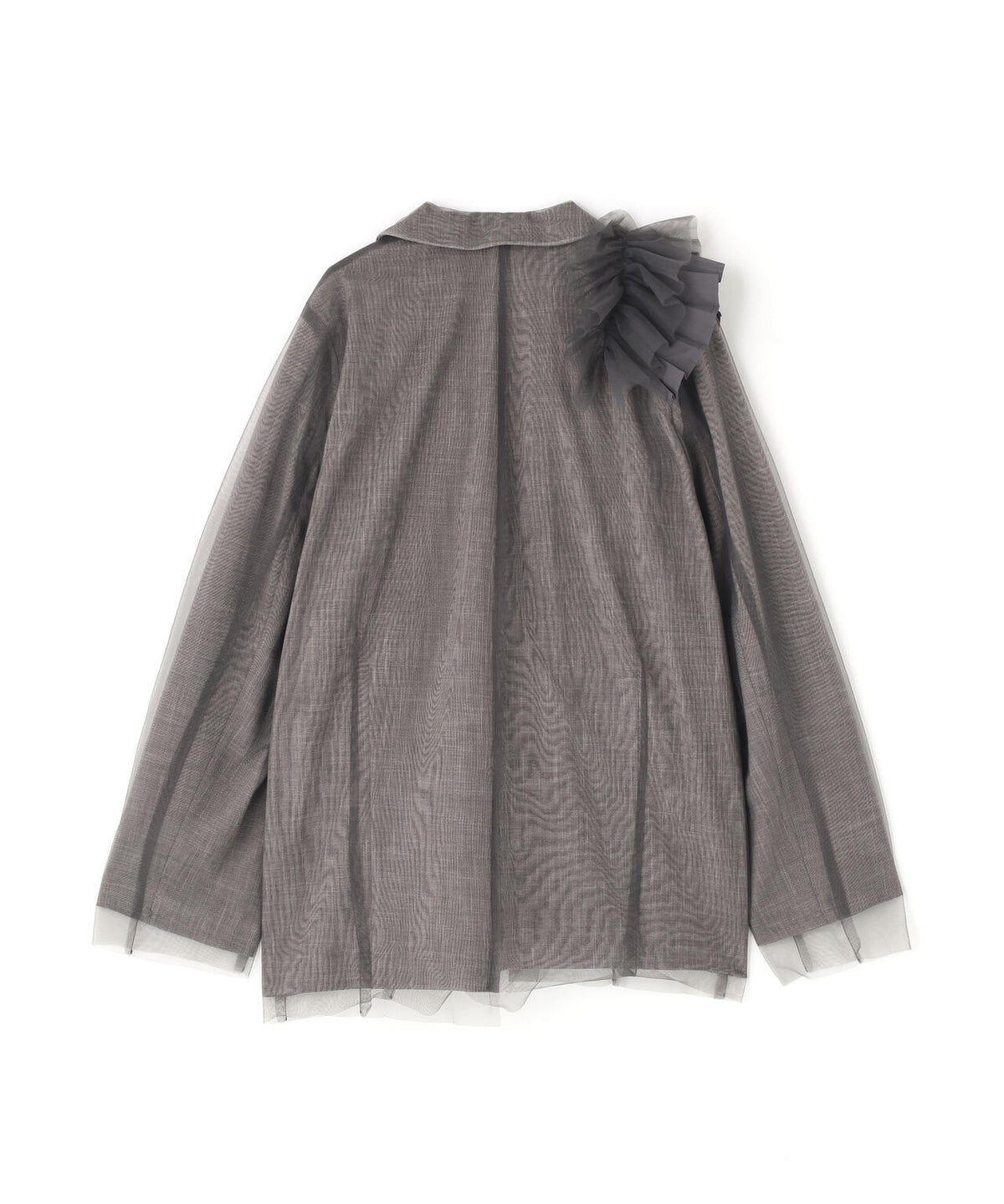 AULA AILA/アウラアイラ/REVERSIBLE SHEER JACKET