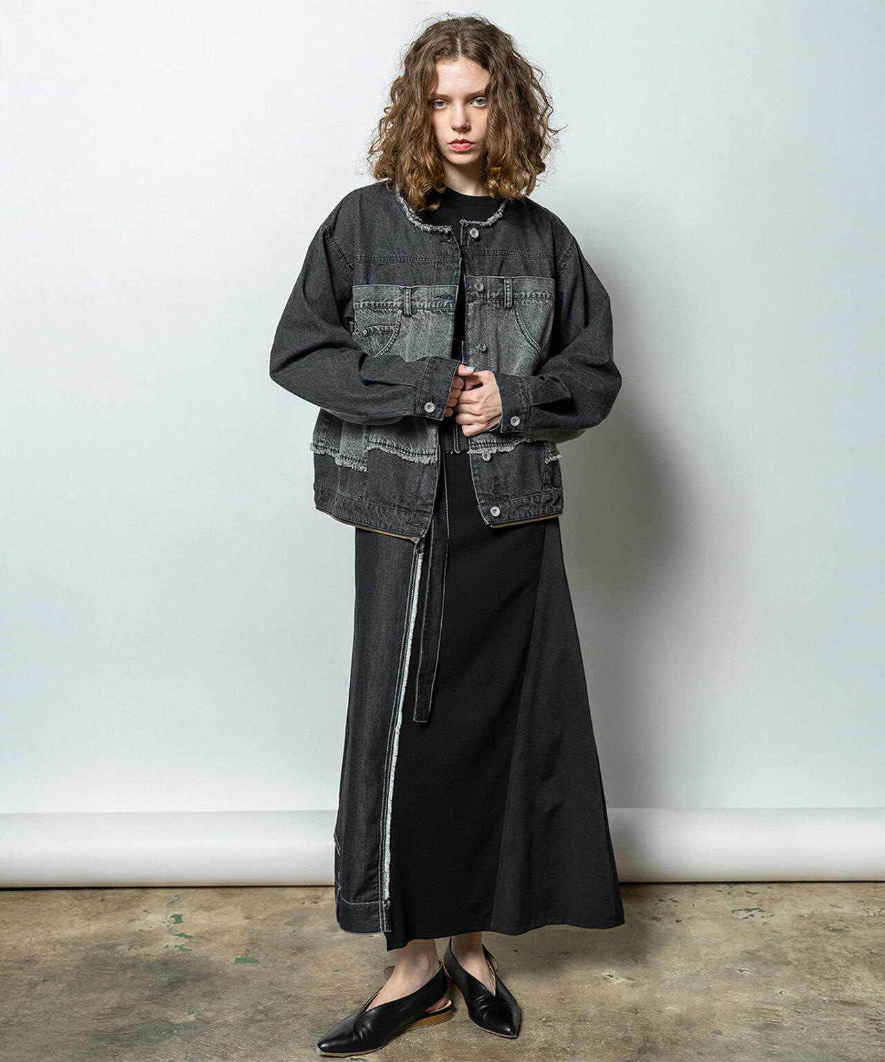AULA AILA/アウラアイラ/4WAY DENIM JACKET