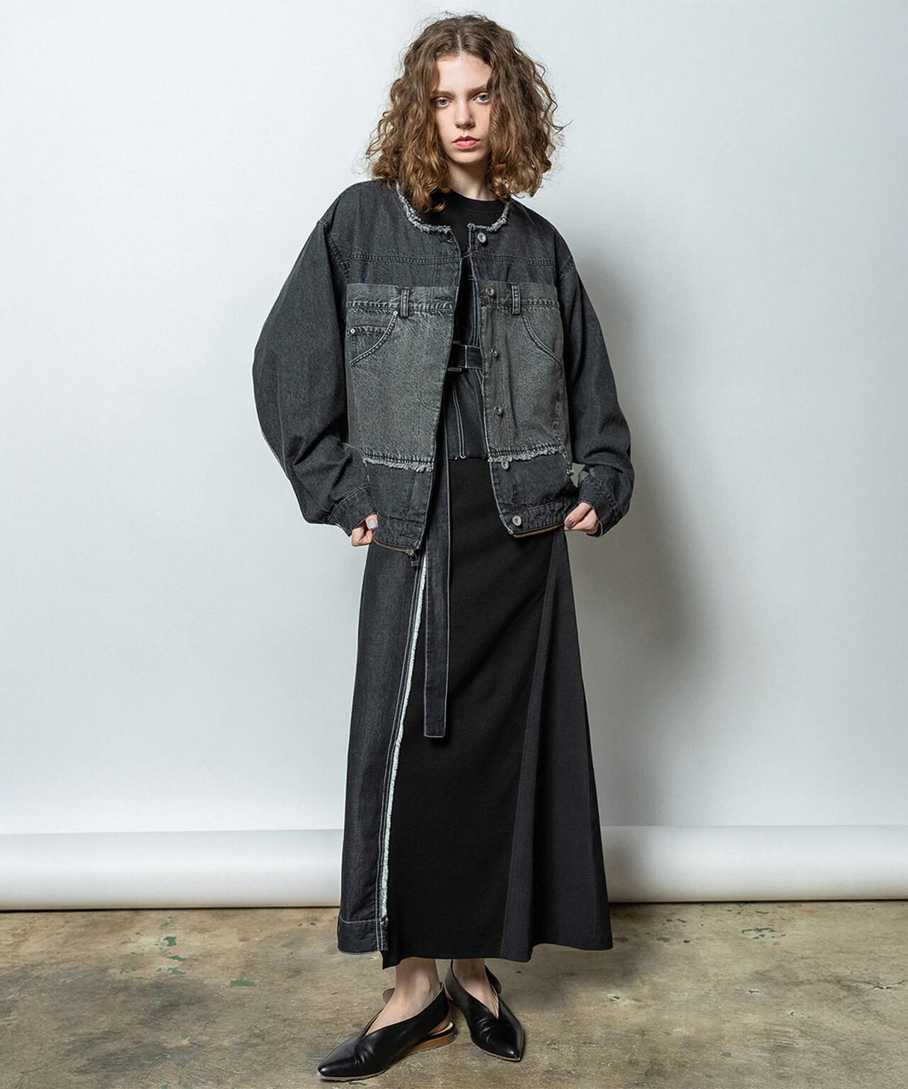 AULA AILA/アウラアイラ/4WAY DENIM JACKET