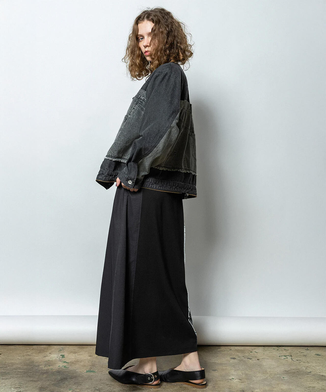 AULA AILA/アウラアイラ/4WAY DENIM JACKET