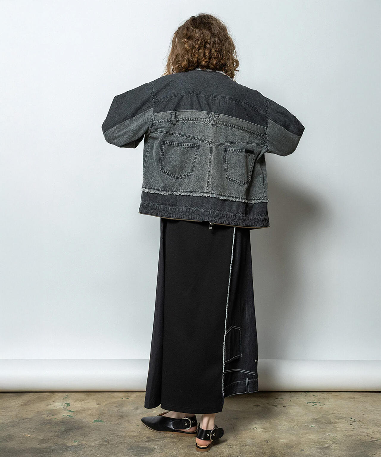 AULA AILA/アウラアイラ/4WAY DENIM JACKET