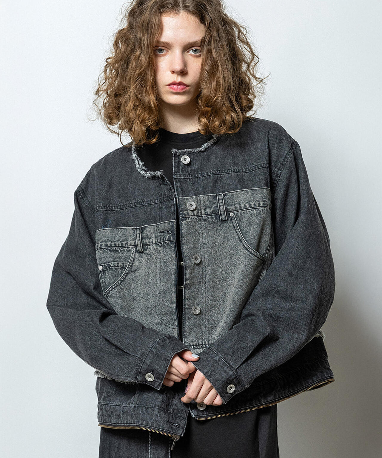 AULA AILA/アウラアイラ/4WAY DENIM JACKET
