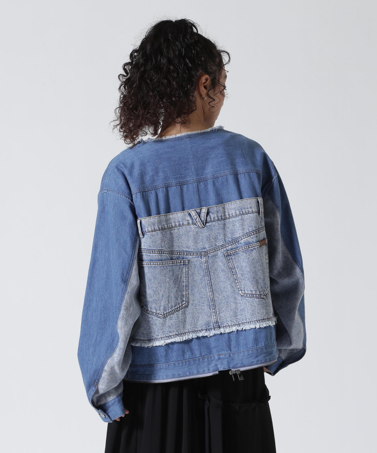 AULA AILA/アウラアイラ/4WAY DENIM JACKET