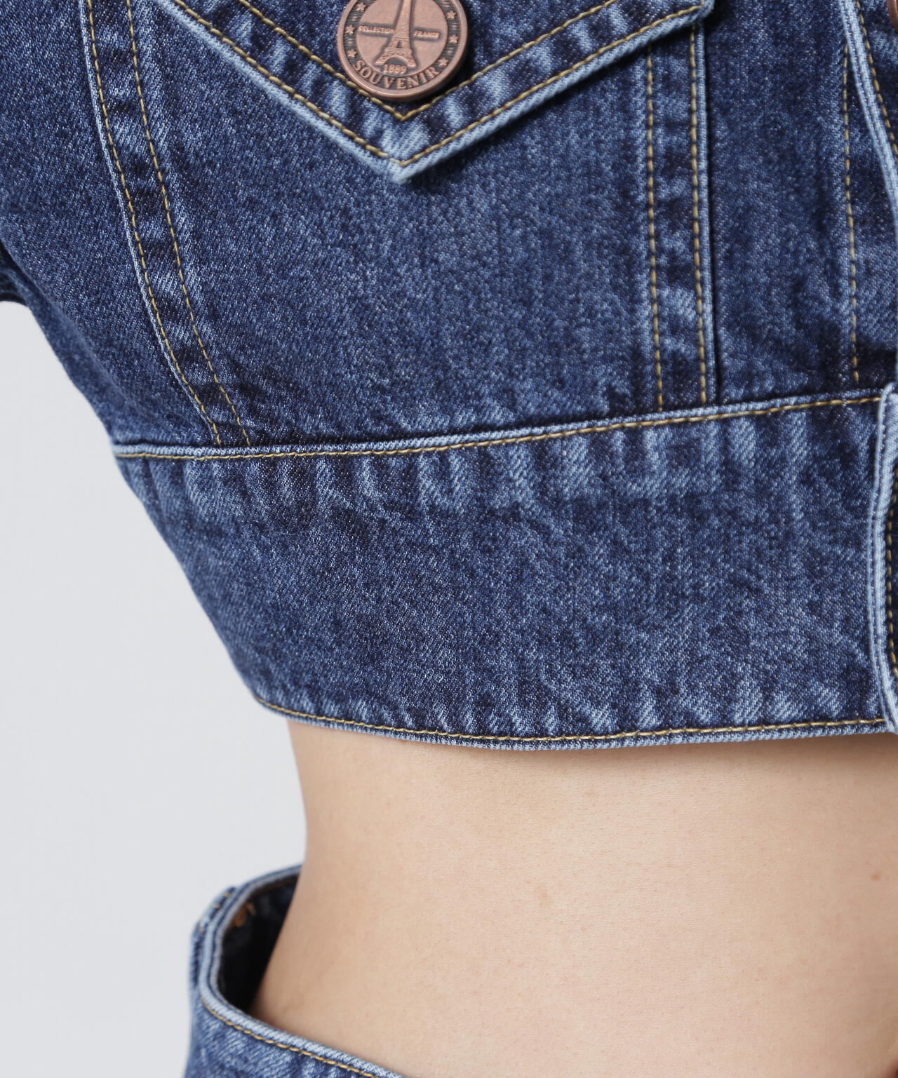 VAQUERA×MOUSSY/ヴァケラ×マウジー/VQ DENIM JACKET