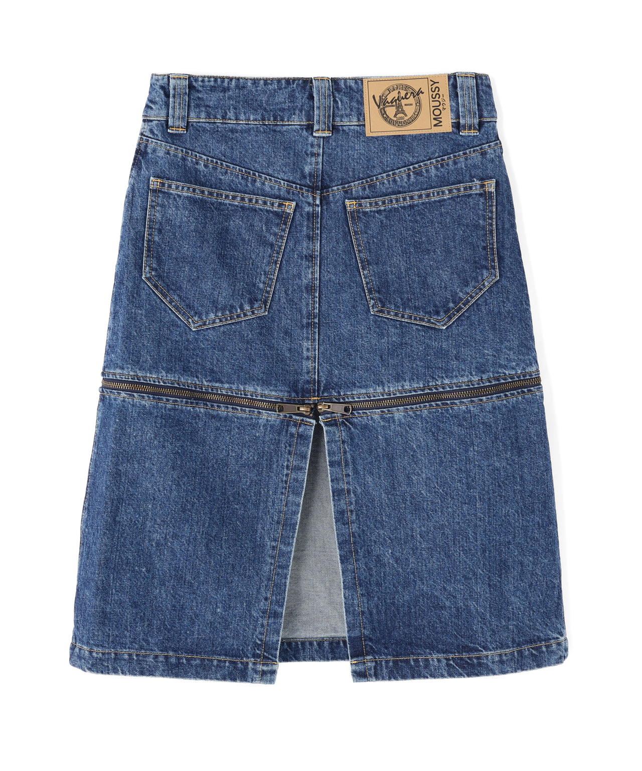 VAQUERA×MOUSSY/ヴァケラ×マウジー/VQ DENIM SKIRT